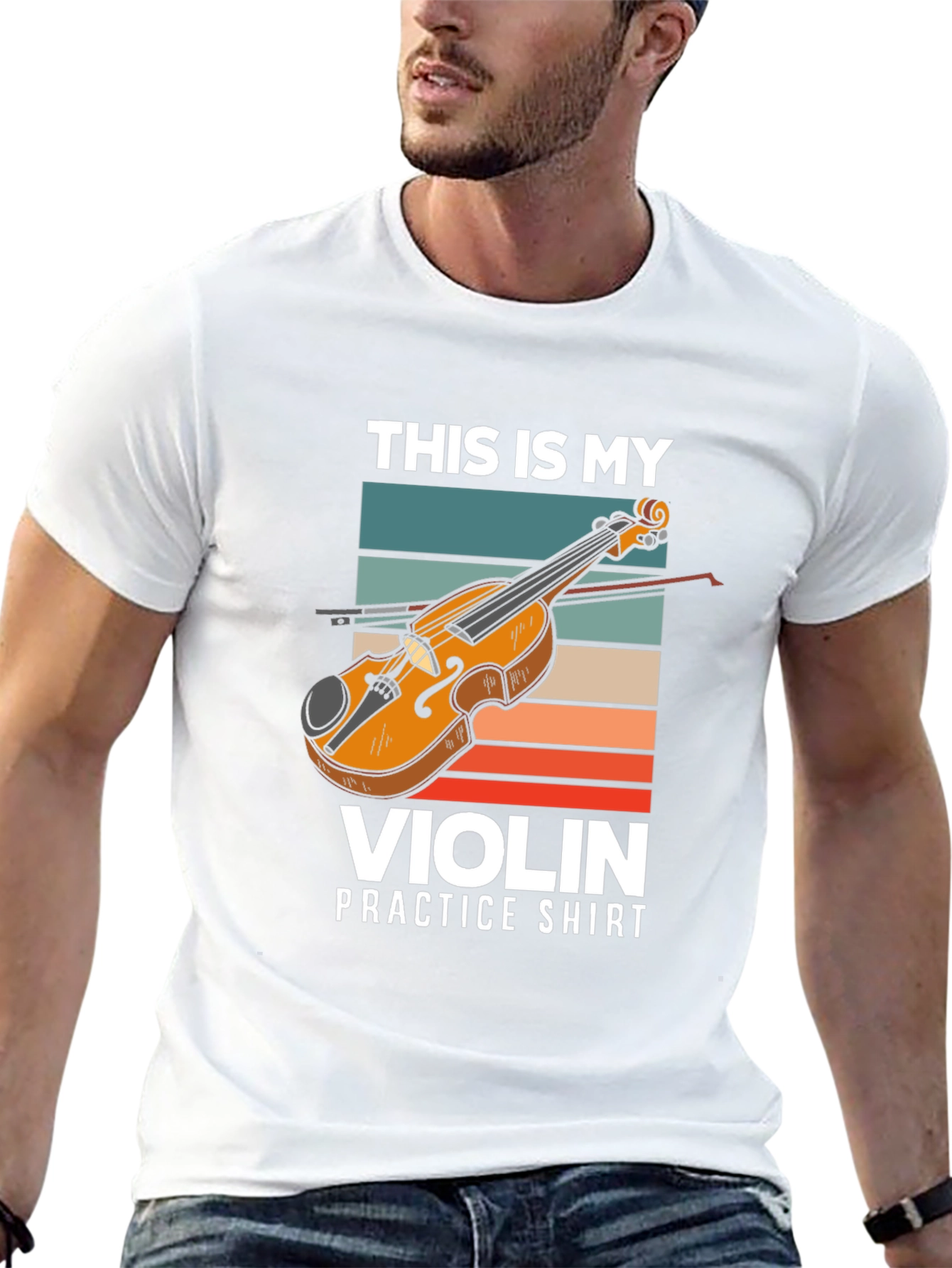 Violin Practice T-Shirt - Music Lover Tee