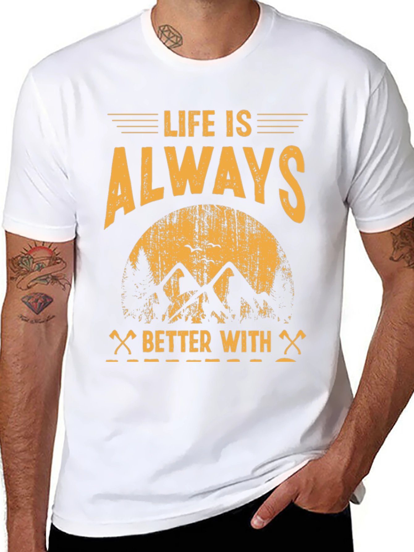Life is Always Better With T-Shirt - Adventure Tee