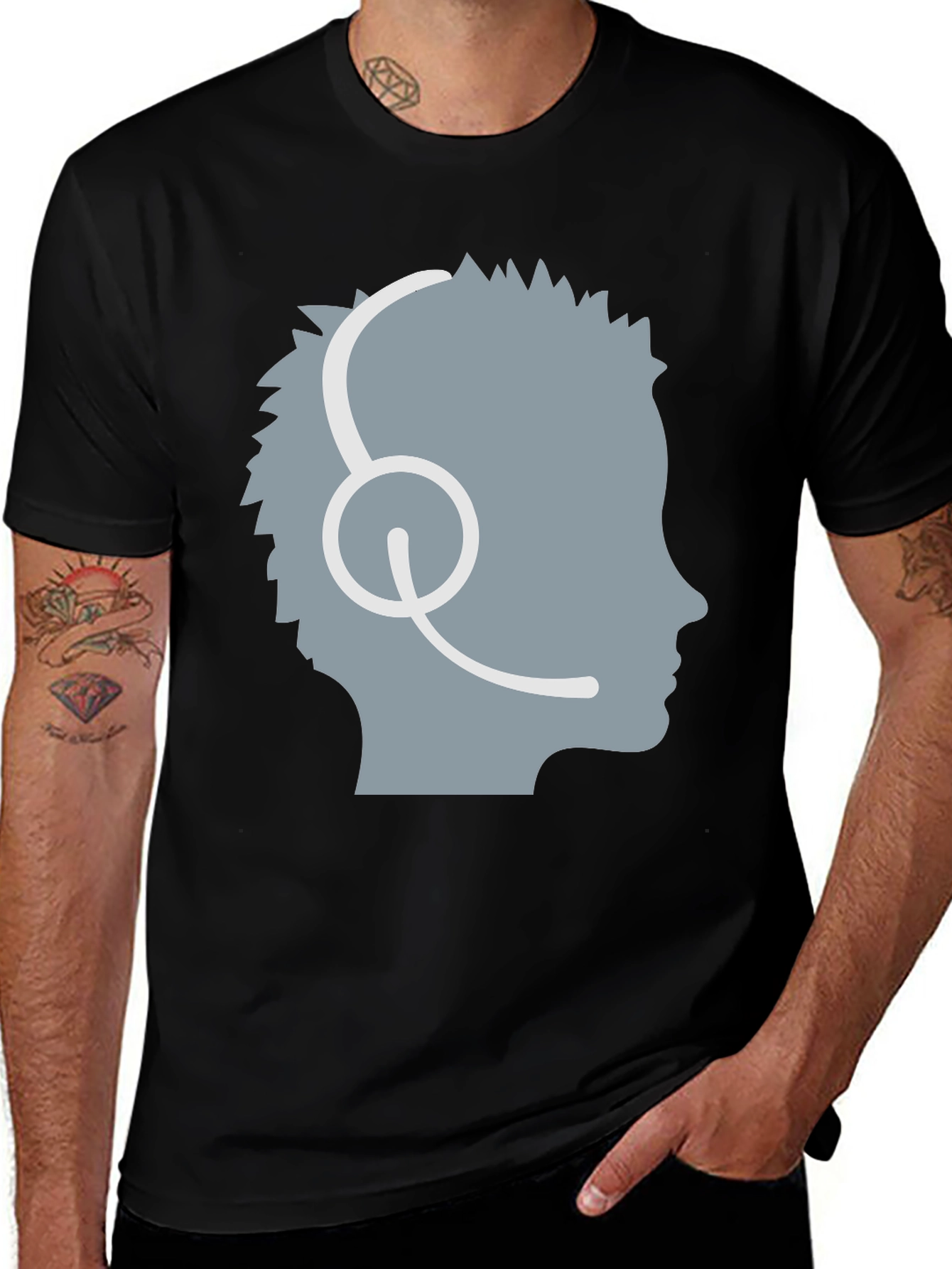 Tech Support T-Shirt - Headset Graphic Tee