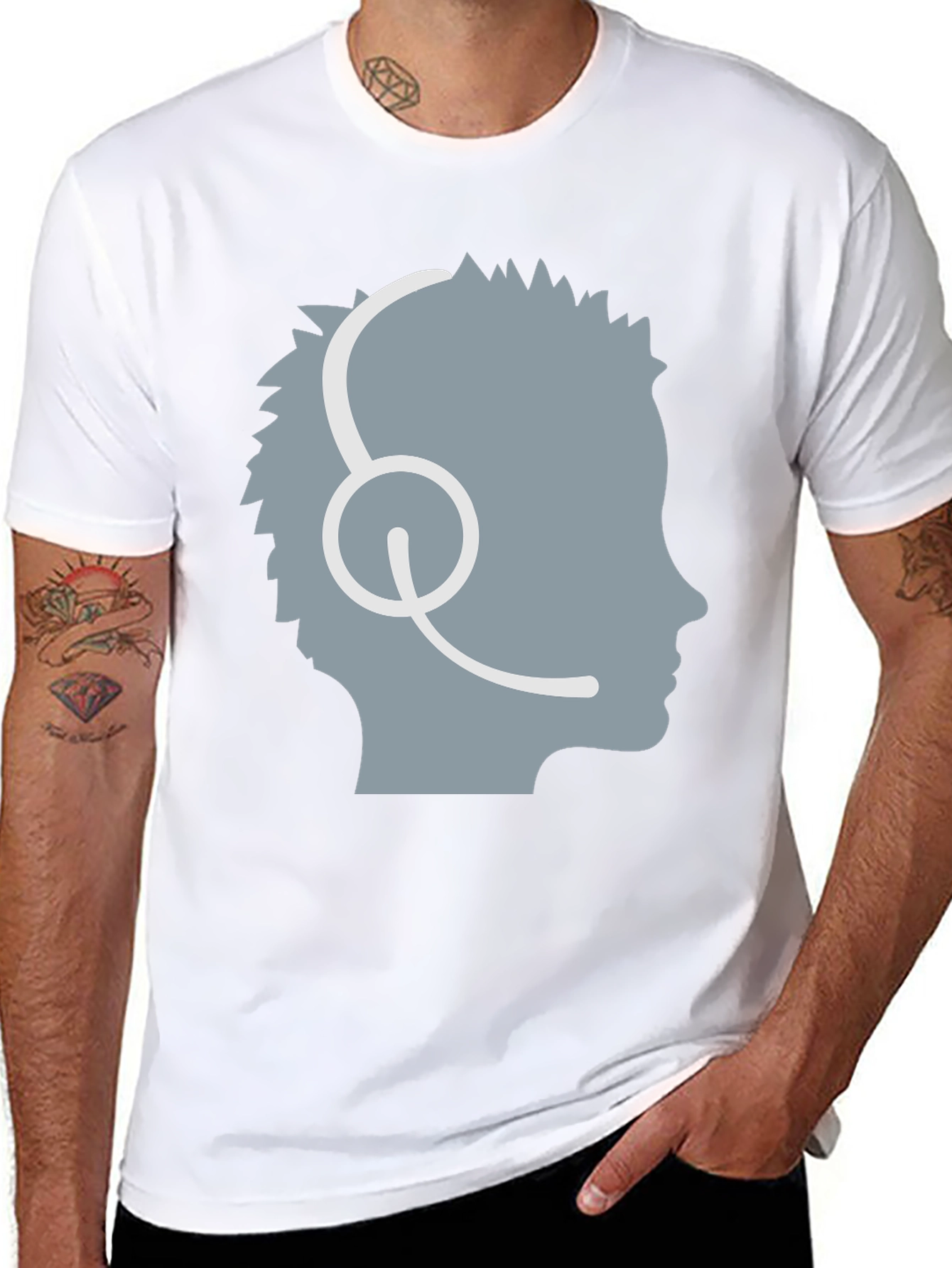 Tech Support T-Shirt - Headset Graphic Tee