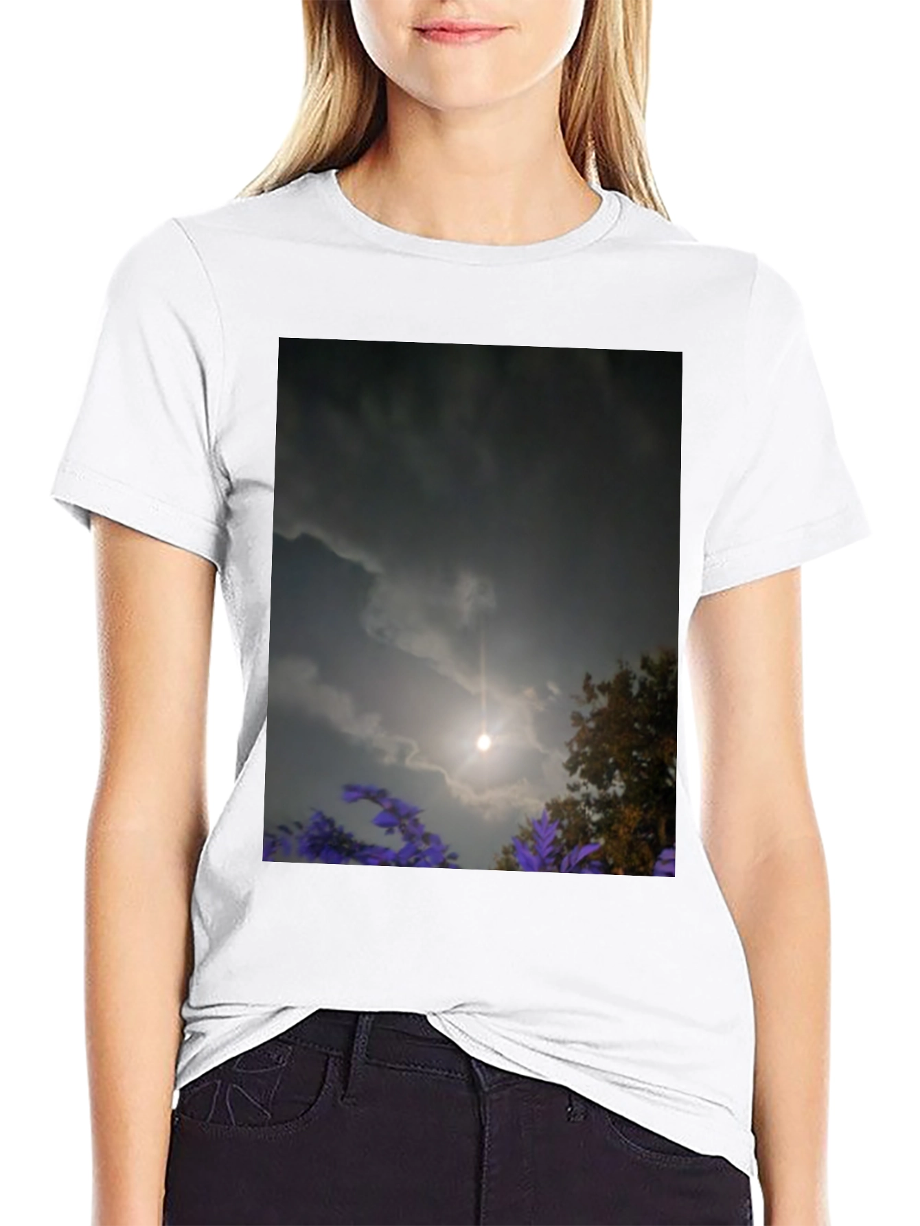Nature Sky Graphic Tee - Dark & Dreamy