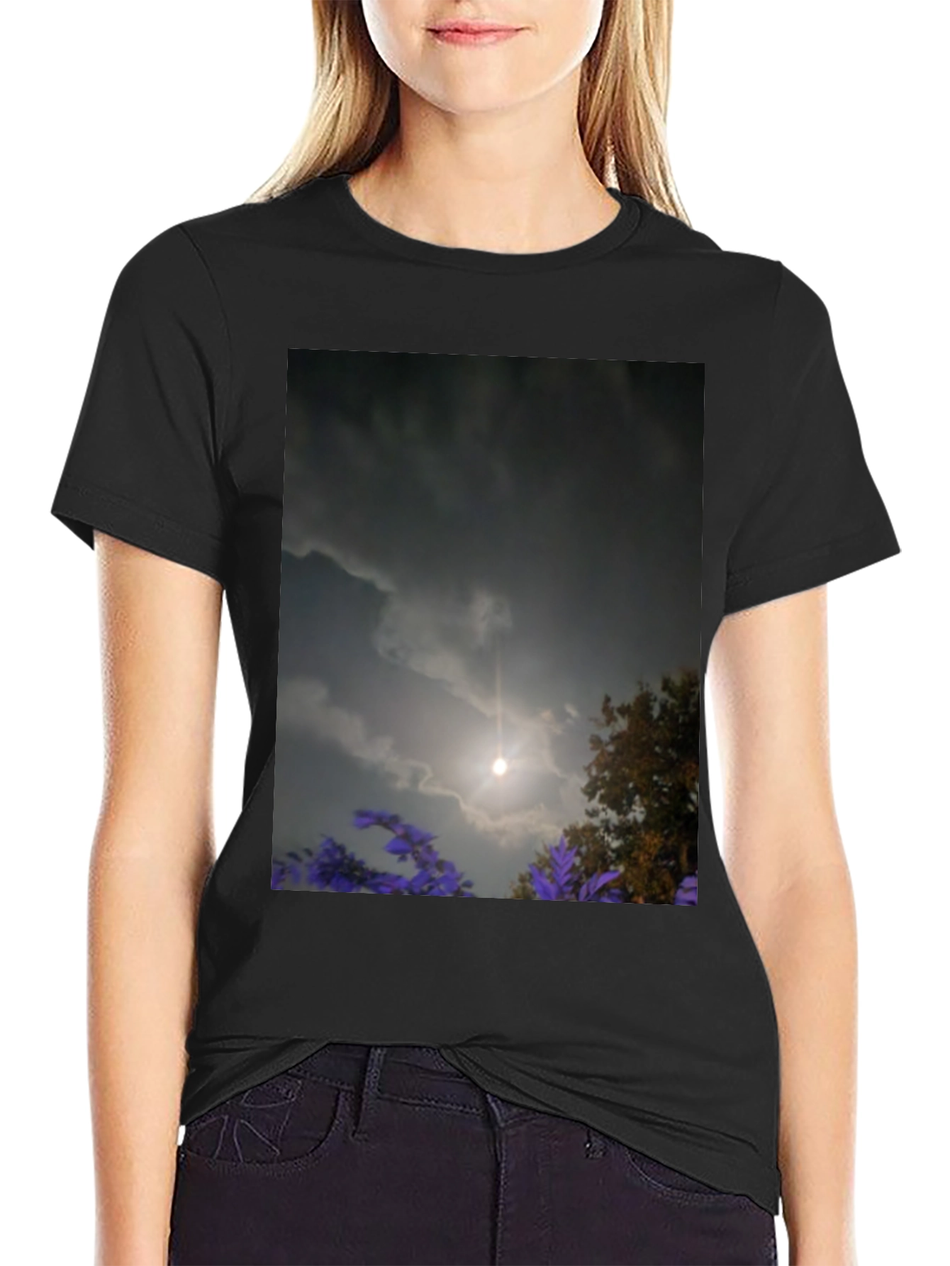 Nature Sky Graphic Tee - Dark & Dreamy