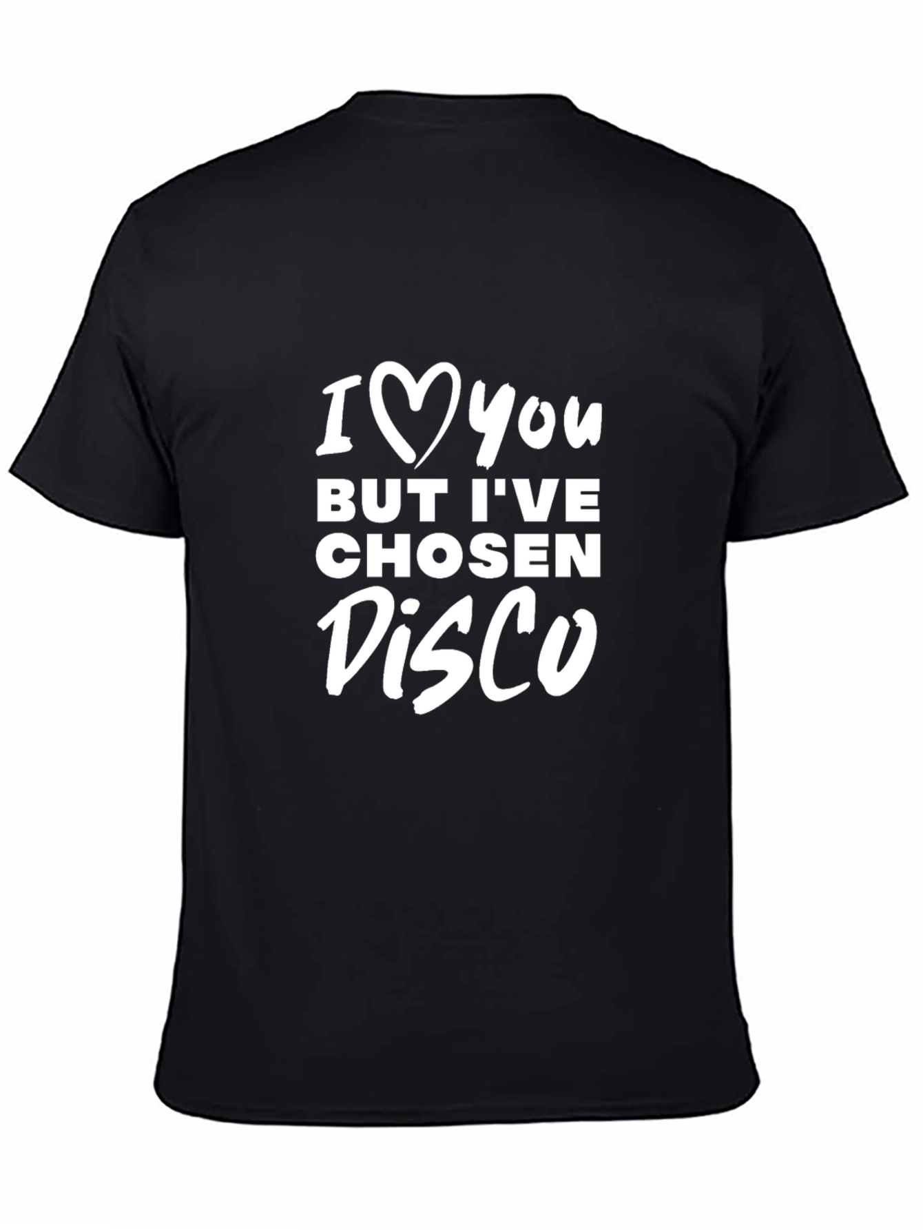 I Love You But Disco Mens T-Shirt