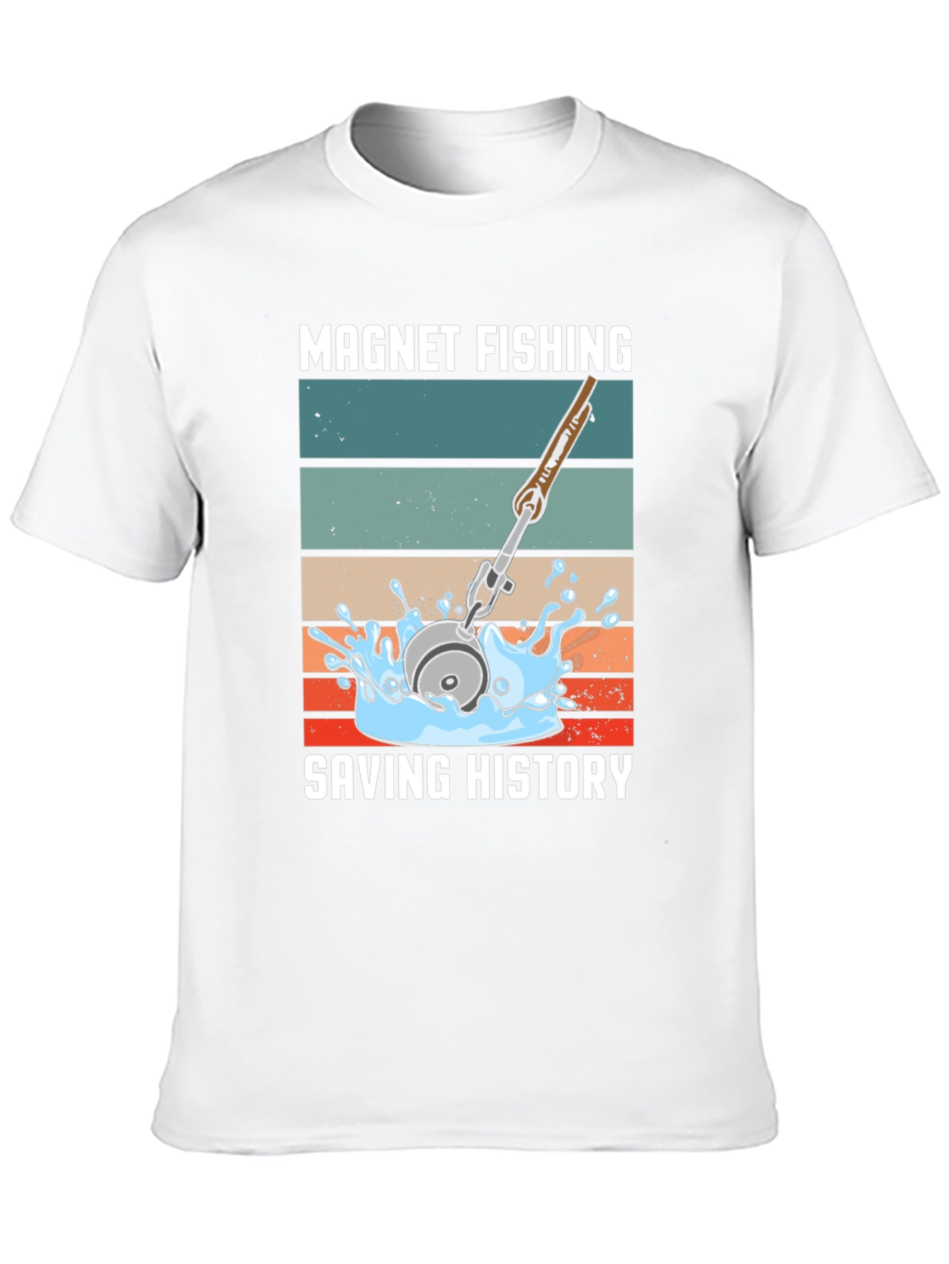 Magnet Fishing Saving History T-Shirt