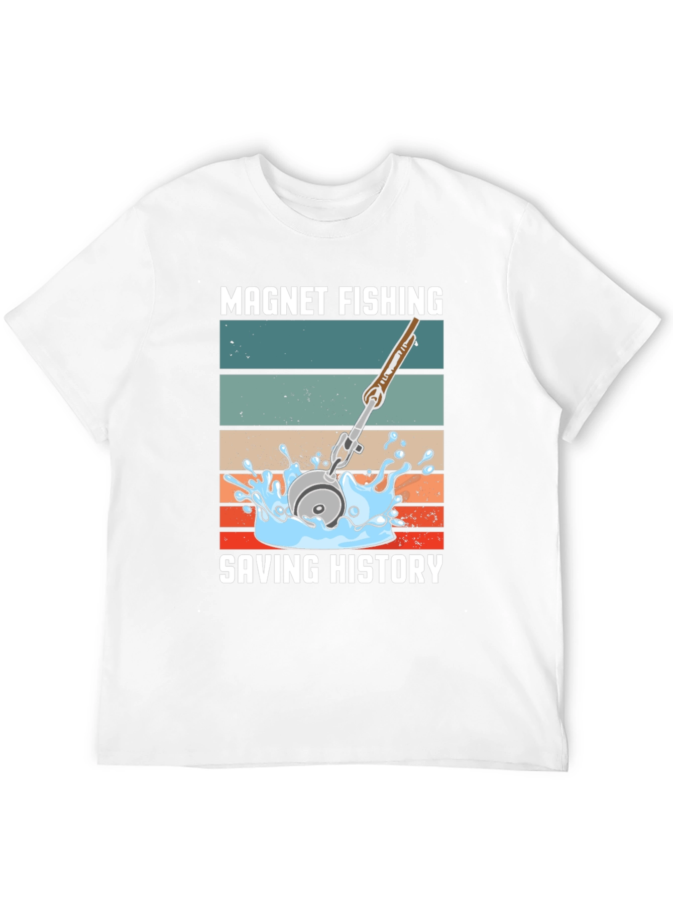 Magnet Fishing Saving History T-Shirt