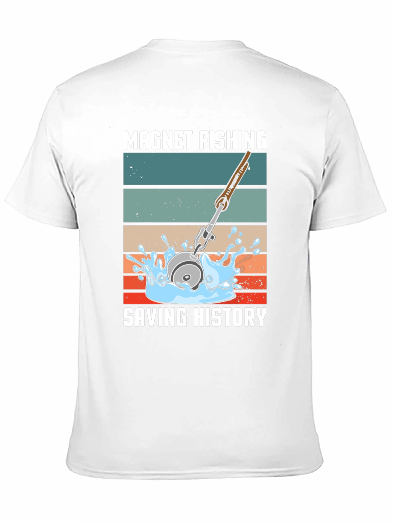 Magnet Fishing Saving History T-Shirt