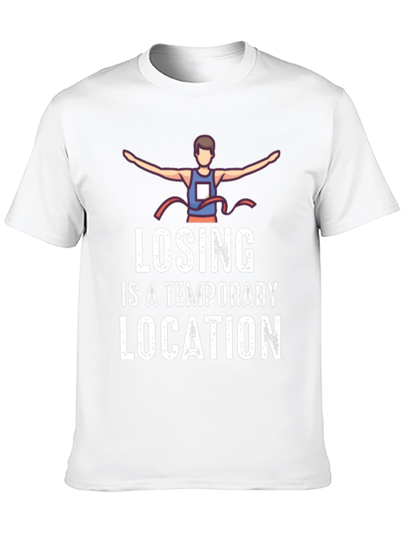 Losing is a Temporary Location Graphic Tee