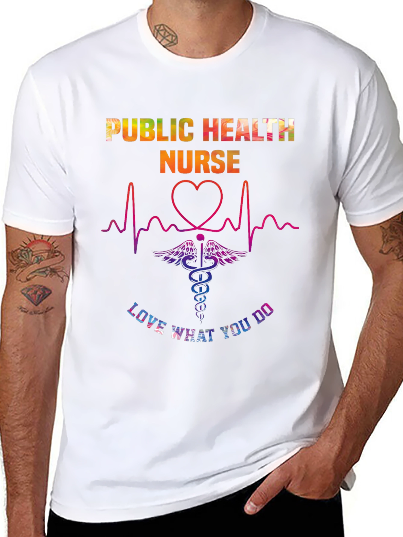 Public Health Nurse Love T-Shirt