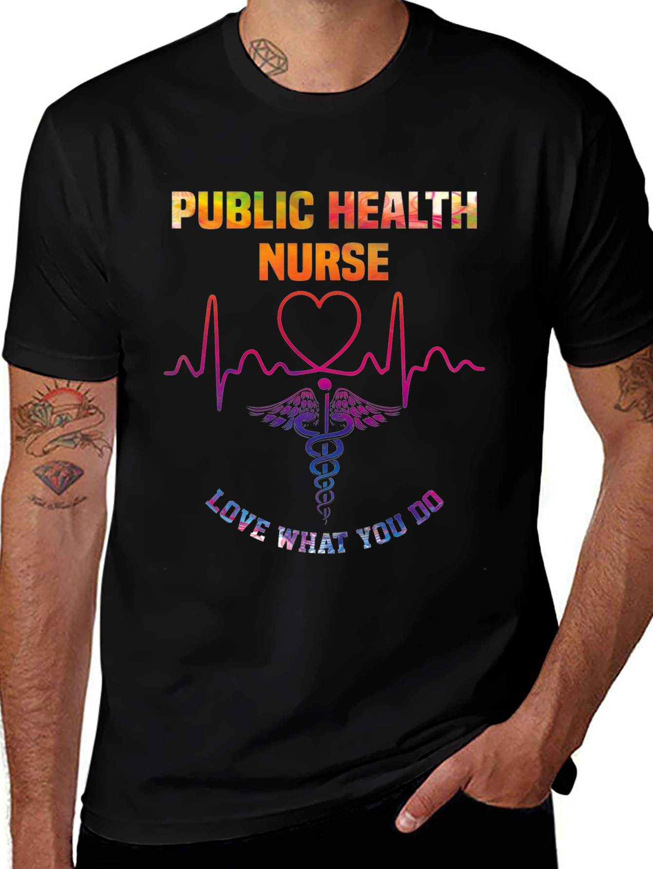 Public Health Nurse Love T-Shirt