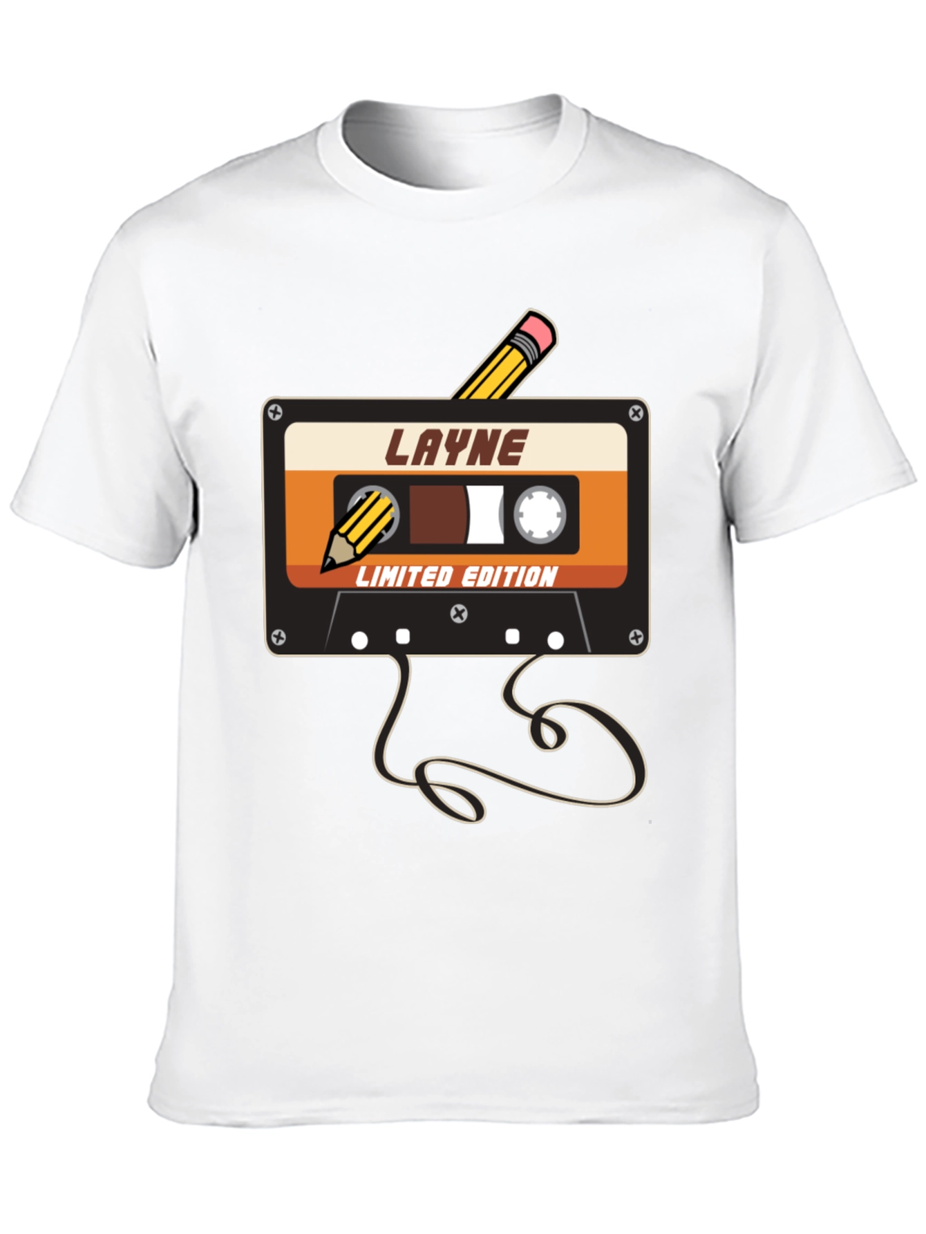 Retro Cassette Tape Graphic Tee - Limited Edition Design