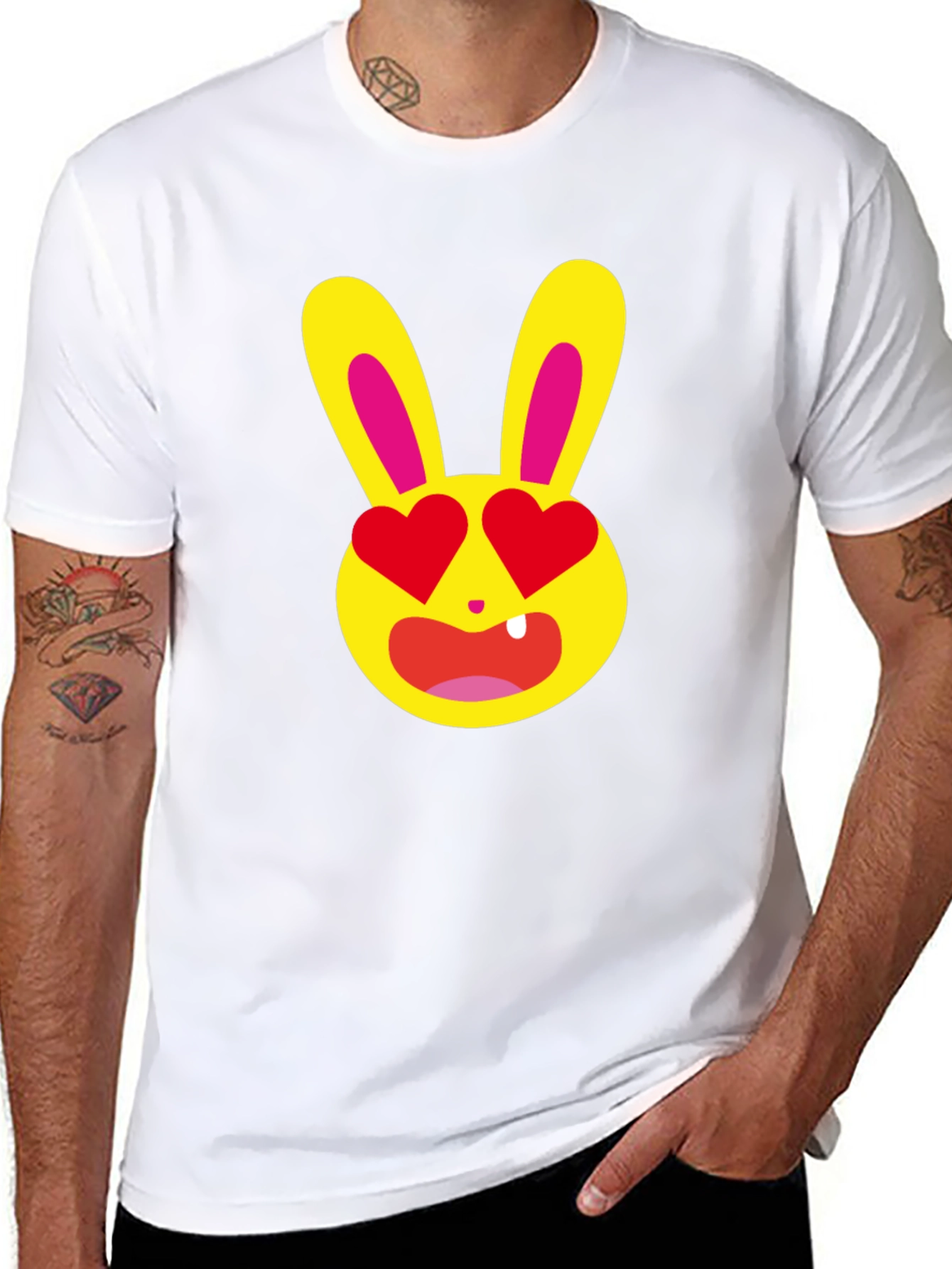 Love Bunny T-Shirt - Unique Graphic Tee