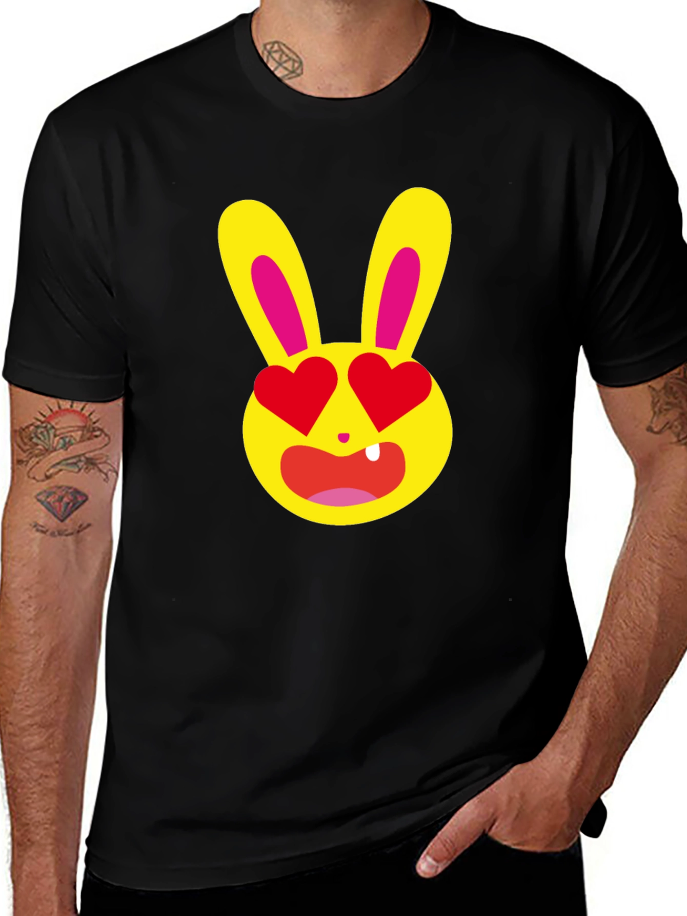 Love Bunny T-Shirt - Unique Graphic Tee