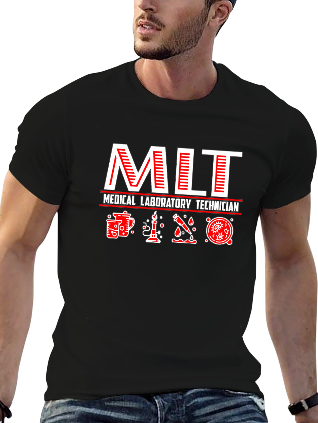 Medical Lab Technician T-Shirt - MLT Gift