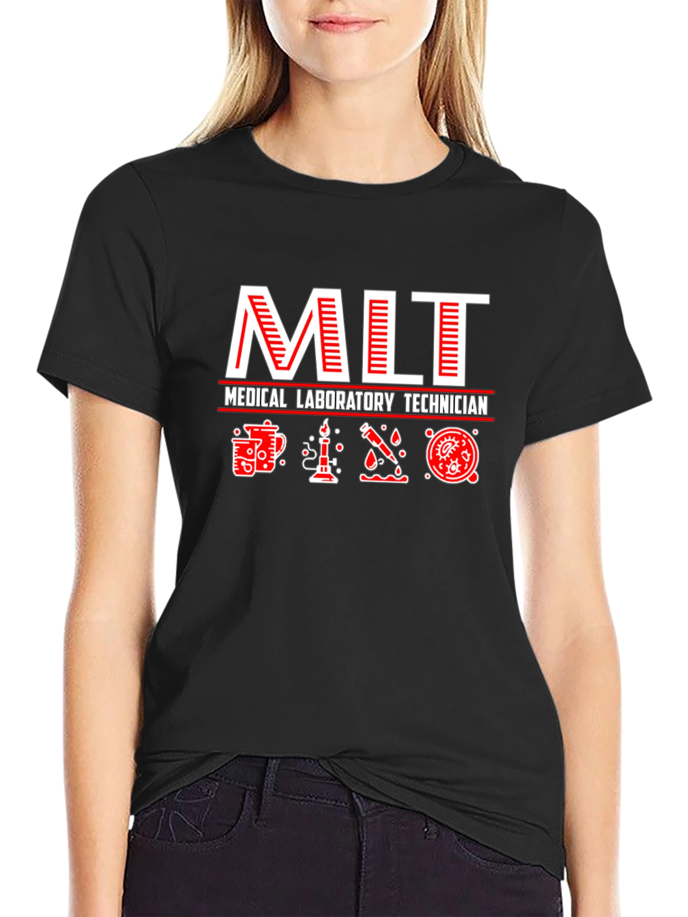 Medical Lab Technician T-Shirt - MLT Gift