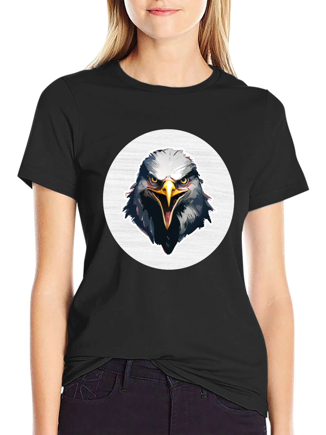 Eagle Graphic T-Shirt - Bold Bird Design