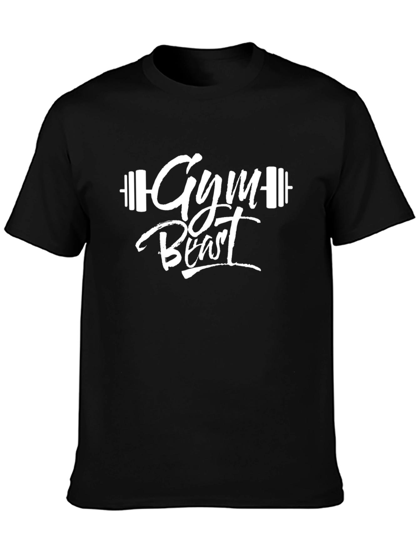 Gym Beast Black T-Shirt - Fitness Apparel