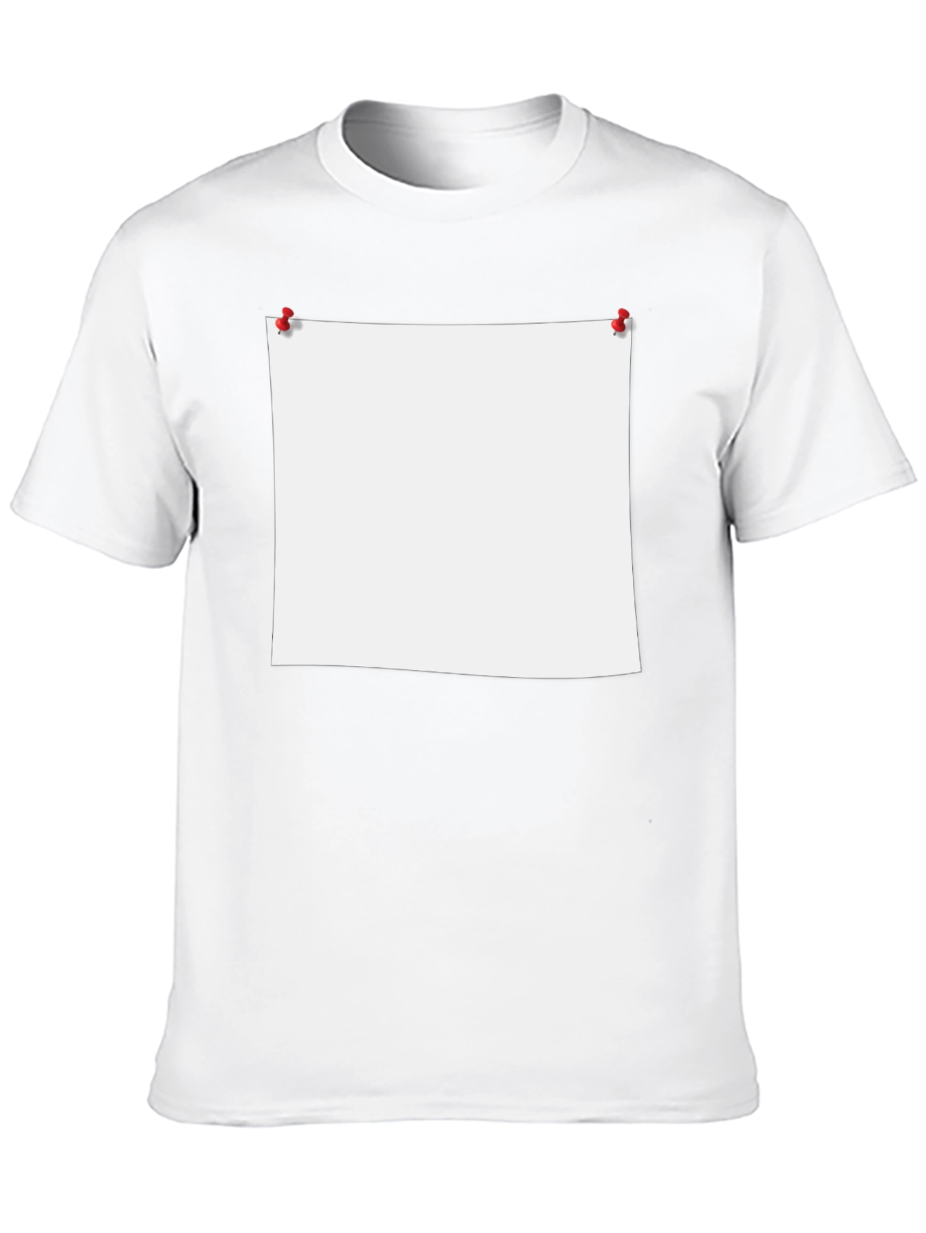 Novelty Black T-Shirt with Customizable Note Design