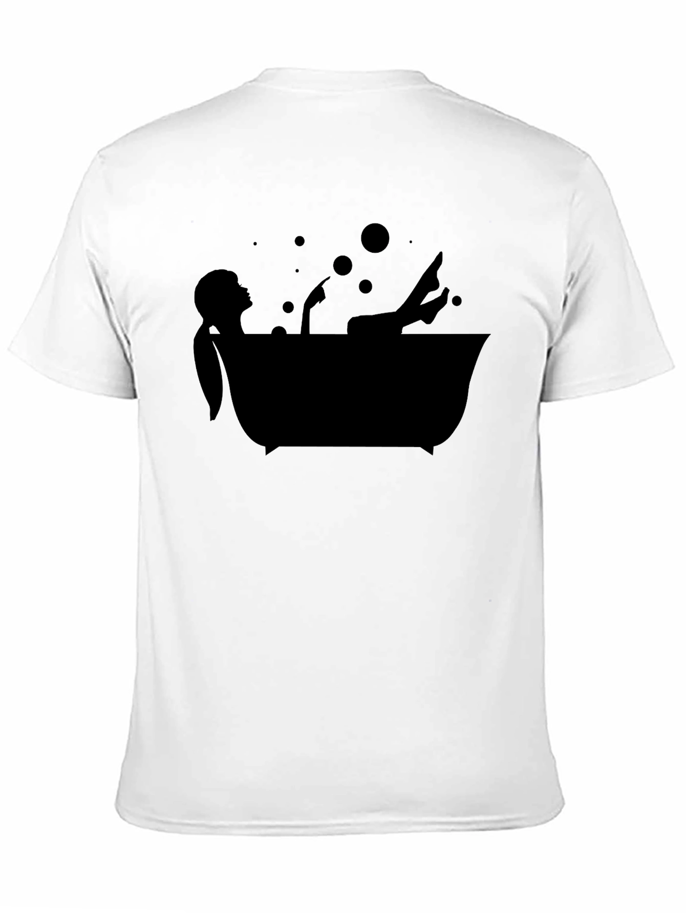 Relaxing Bathtub T-Shirt - Minimalist Style