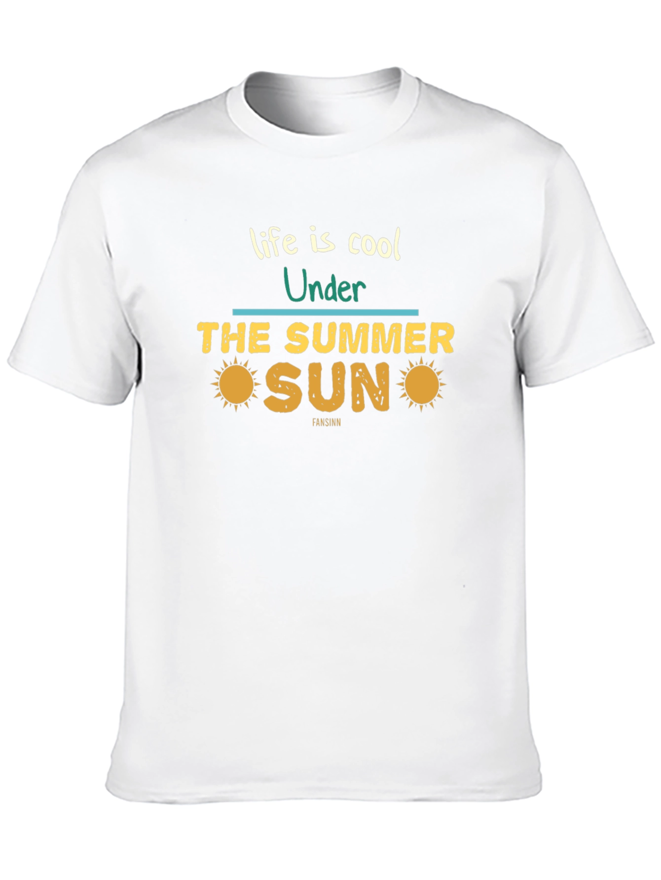 Life is Cool Summer Sun Graphic Tee
