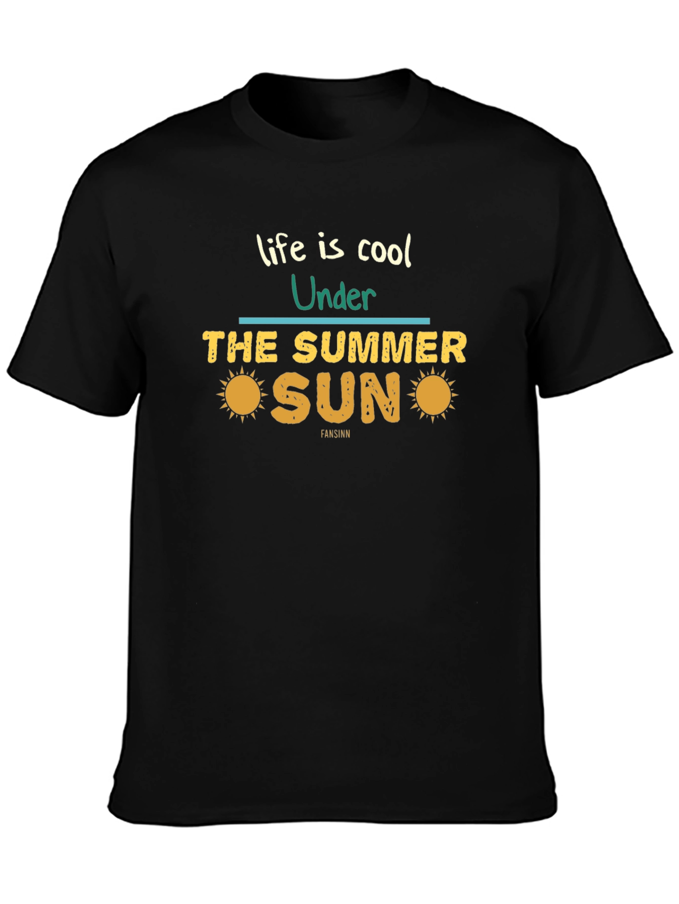 Life is Cool Summer Sun Graphic Tee