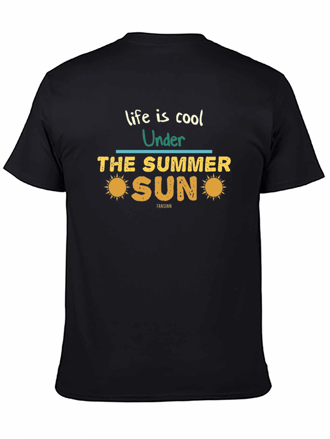 Life is Cool Summer Sun Graphic Tee
