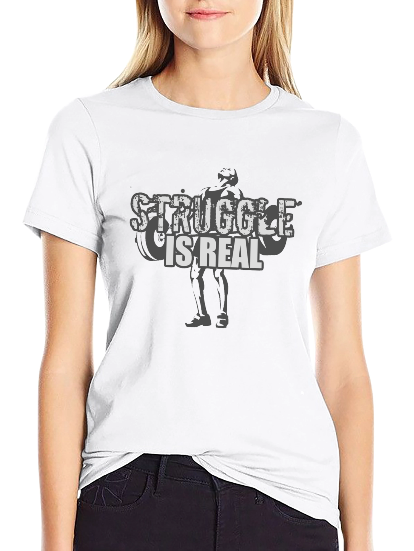 Struggle Is Real Mens Graphic Tee