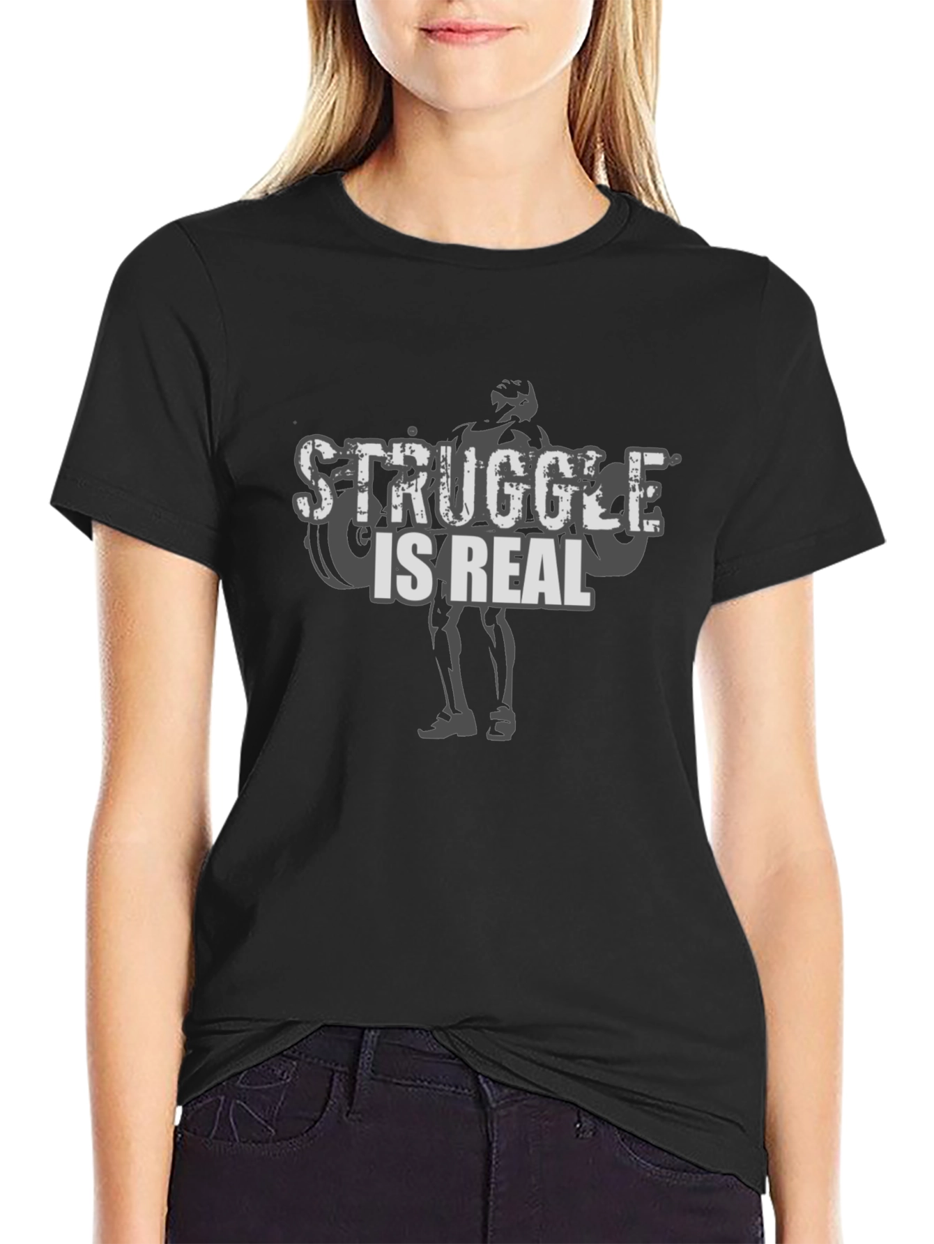 Struggle Is Real Mens Graphic Tee