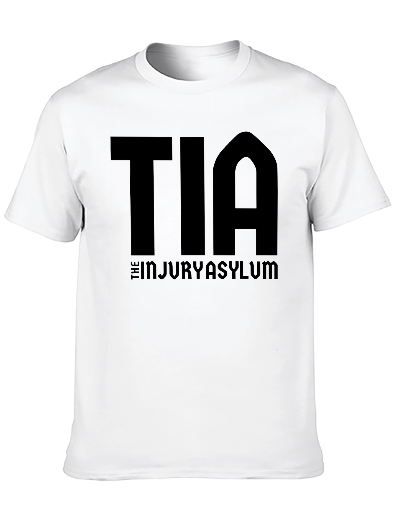 TIA The Injury Asylum Black T-Shirt