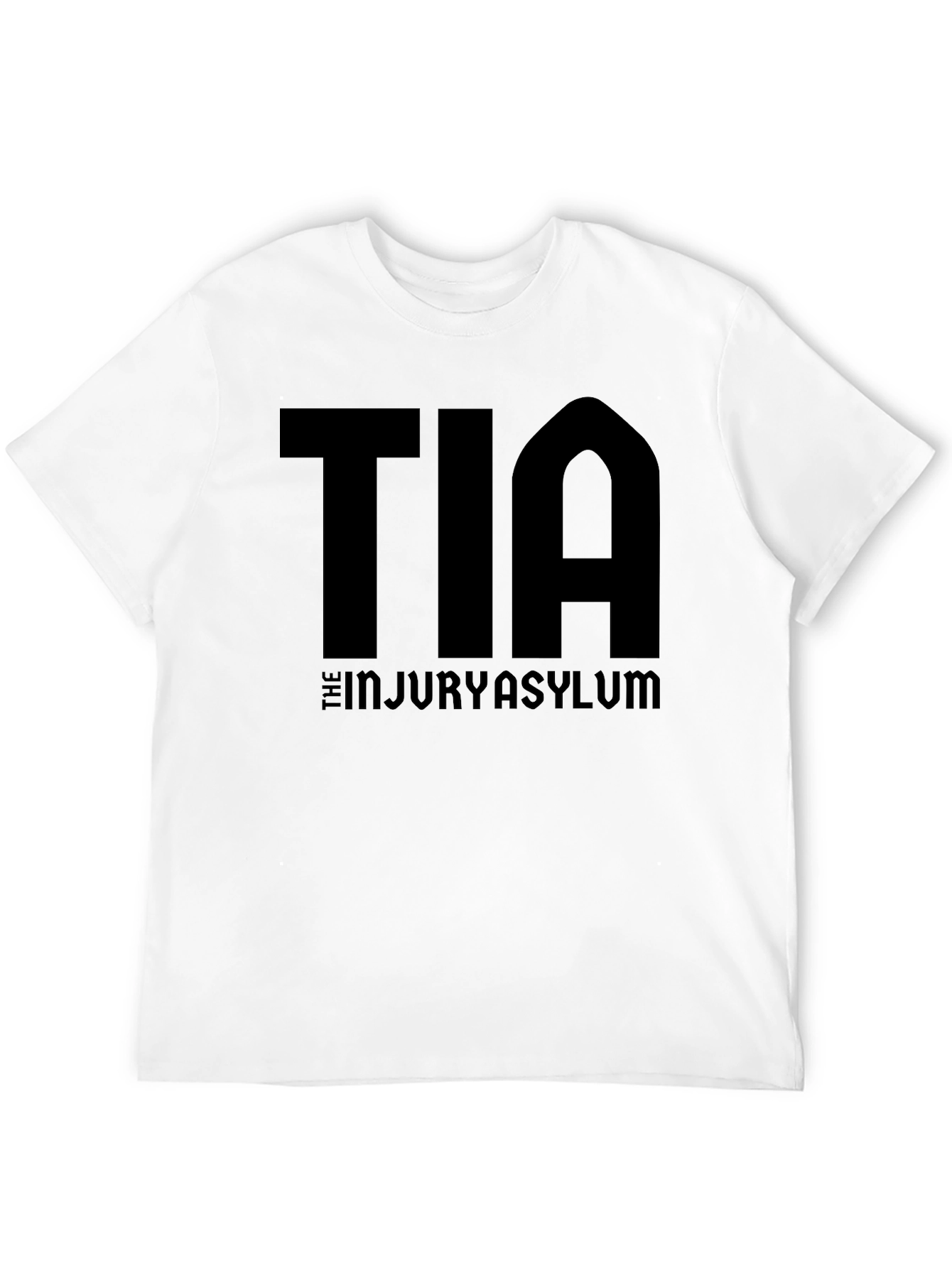 TIA The Injury Asylum Black T-Shirt
