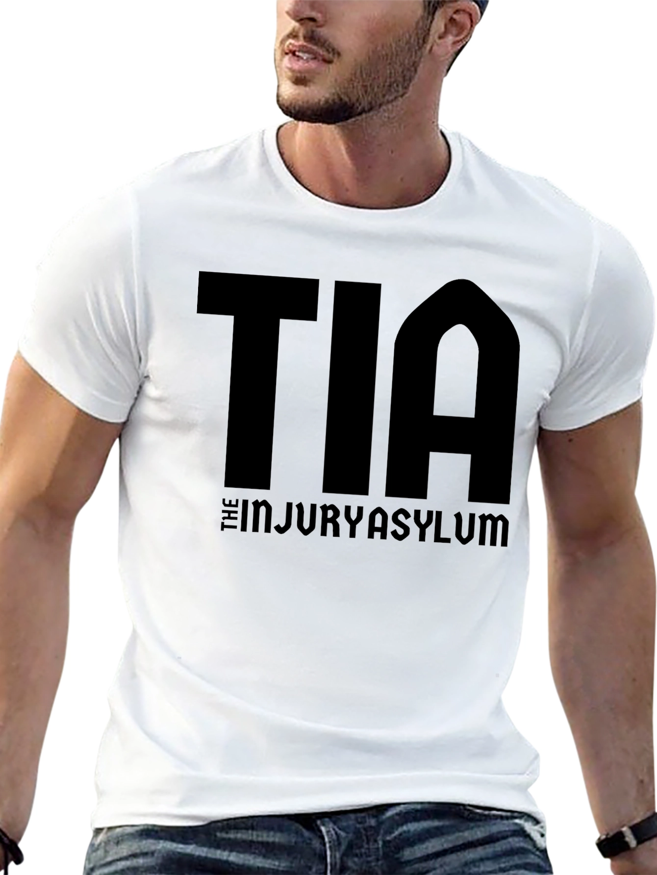 TIA The Injury Asylum Black T-Shirt