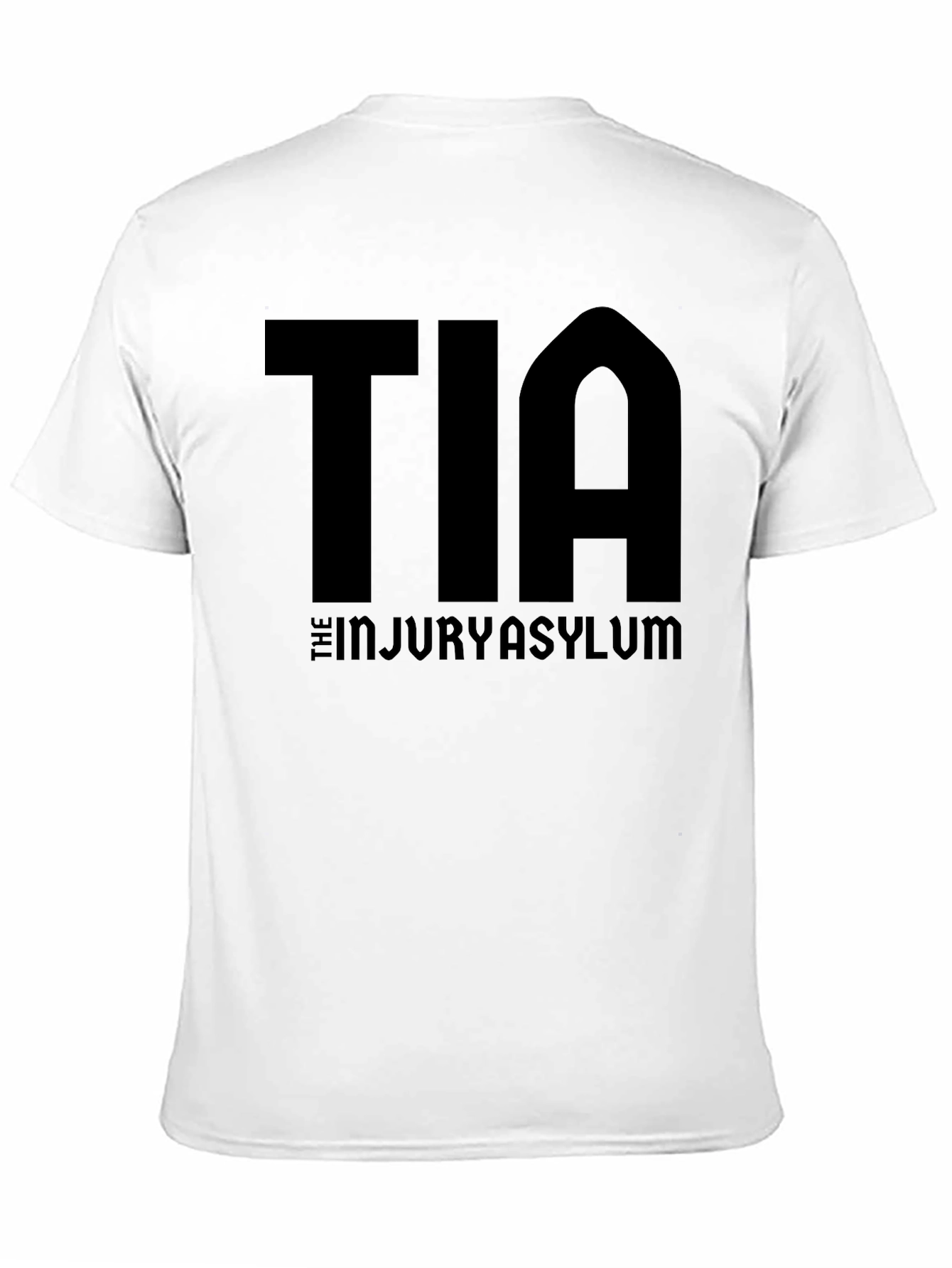 TIA The Injury Asylum Black T-Shirt