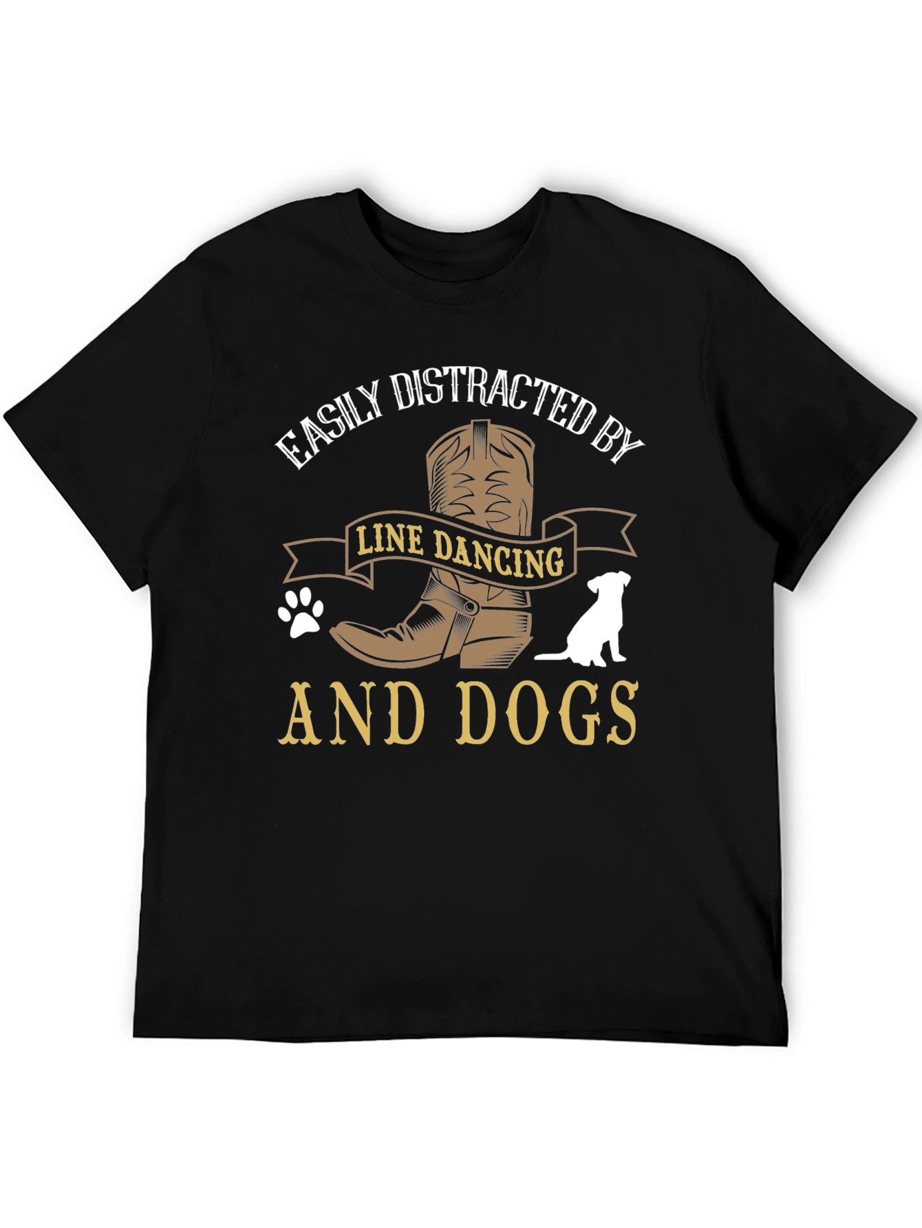 Line Dancing & Dogs T-Shirt
