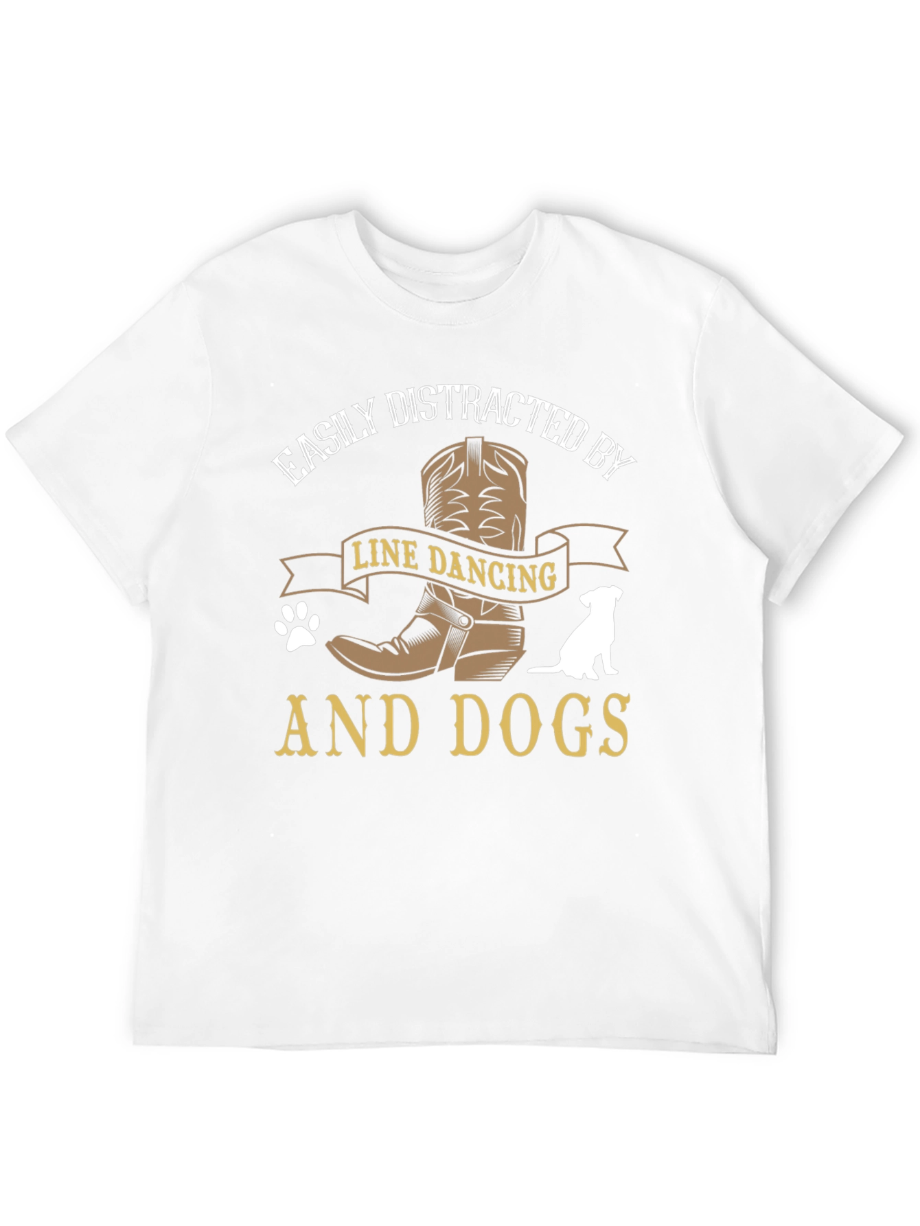 Line Dancing & Dogs T-Shirt