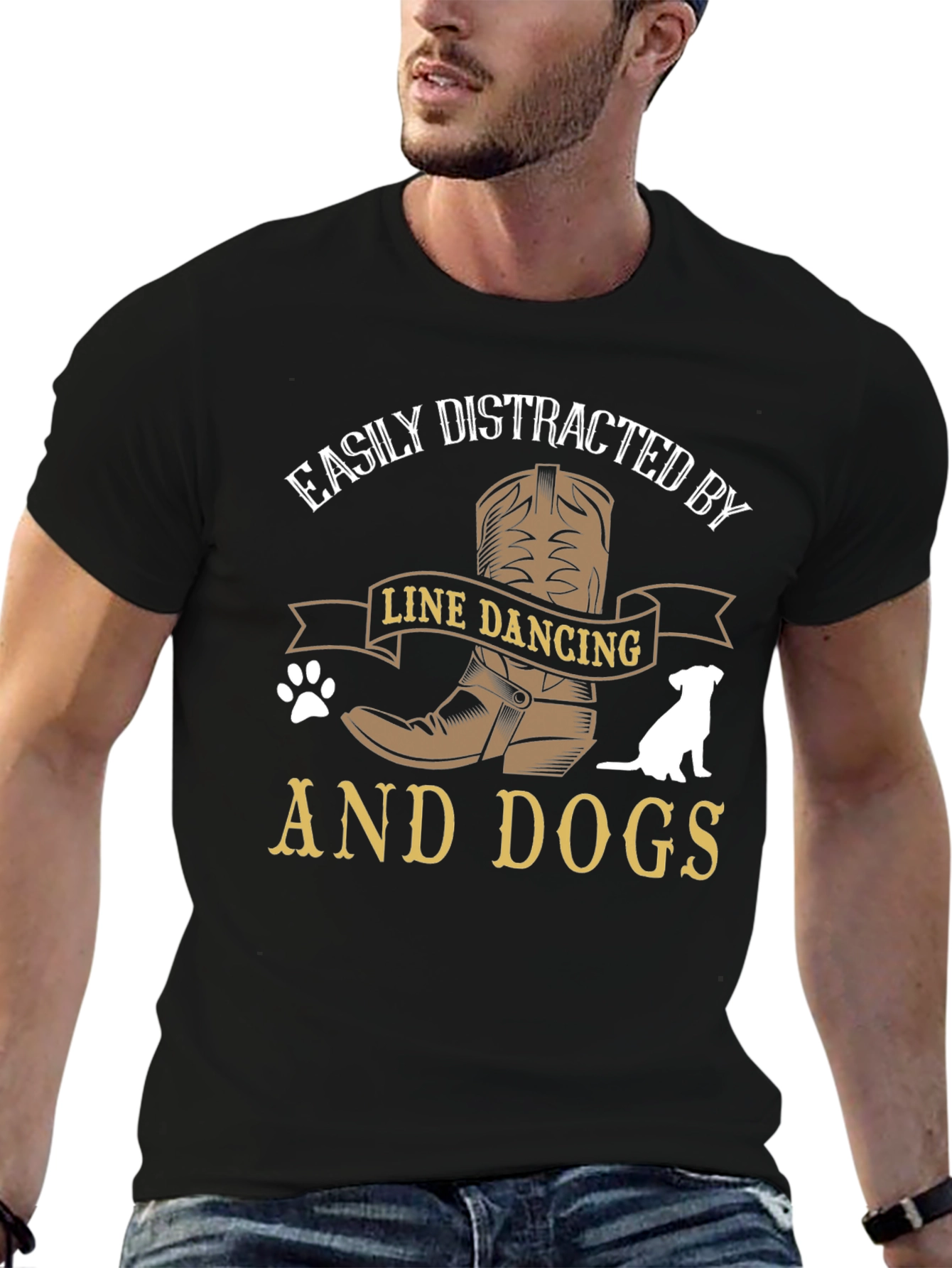 Line Dancing & Dogs T-Shirt
