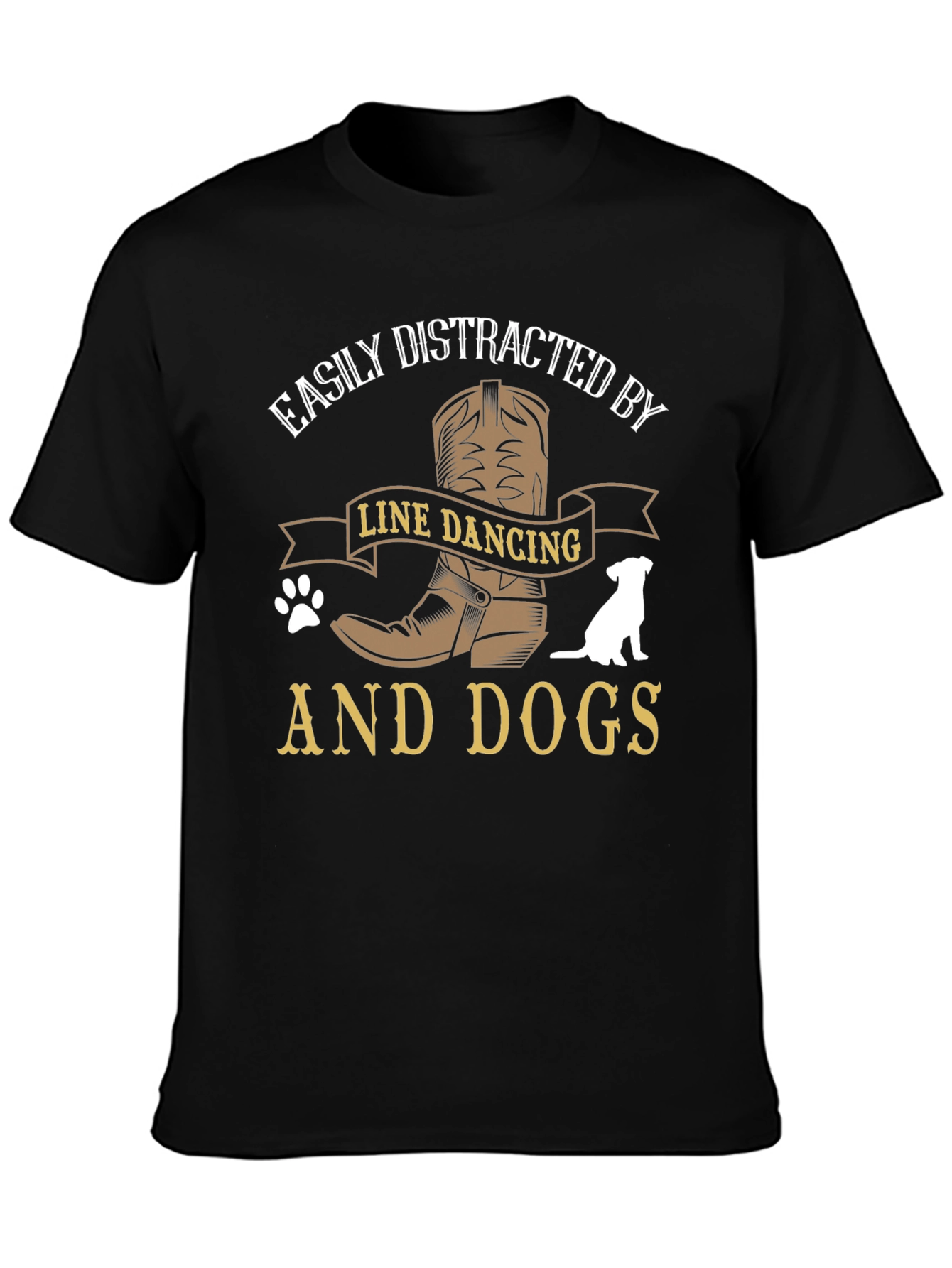 Line Dancing & Dogs T-Shirt