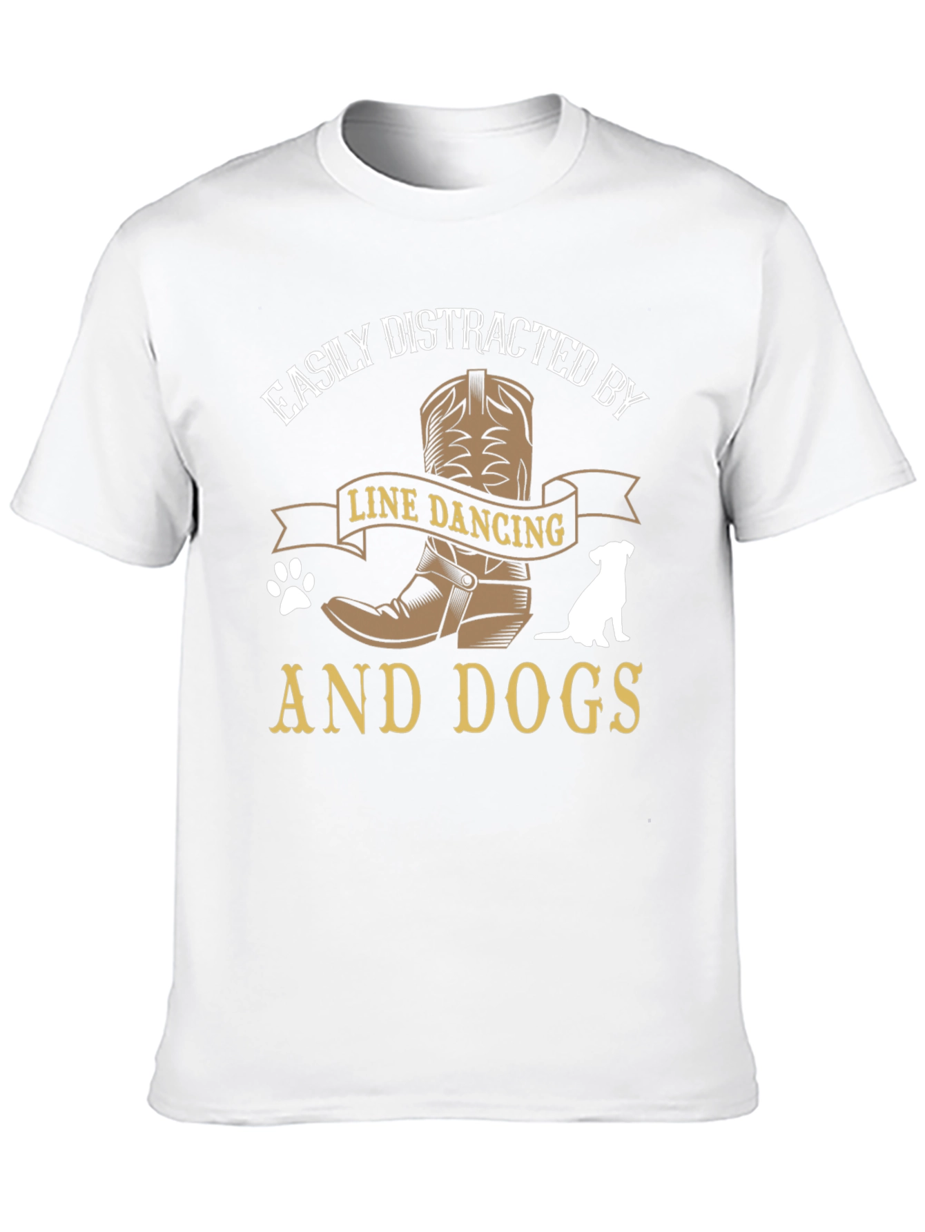 Line Dancing & Dogs T-Shirt