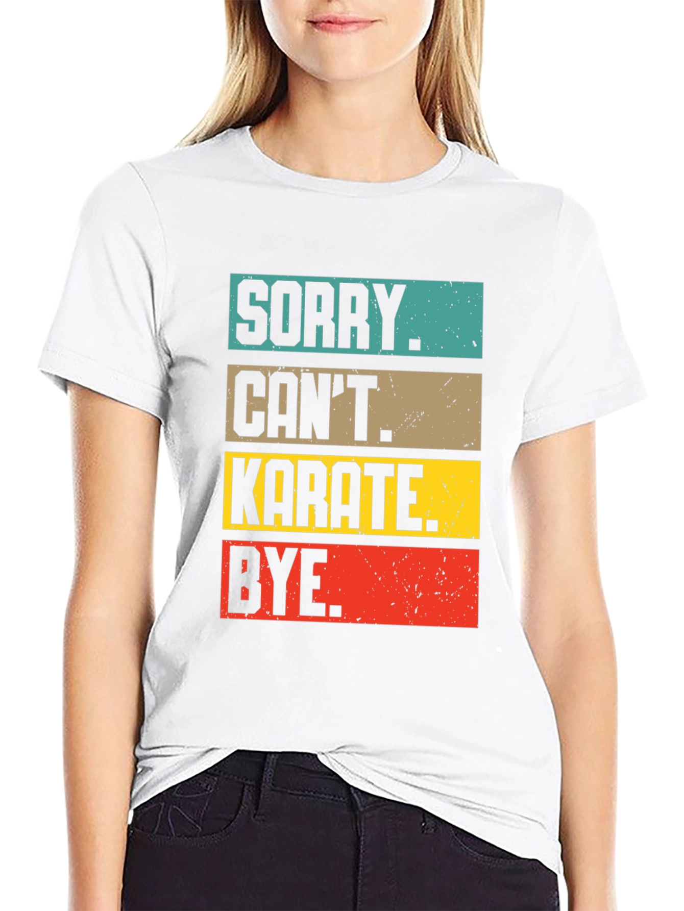 Sorry Cant Karate Bye T-Shirt