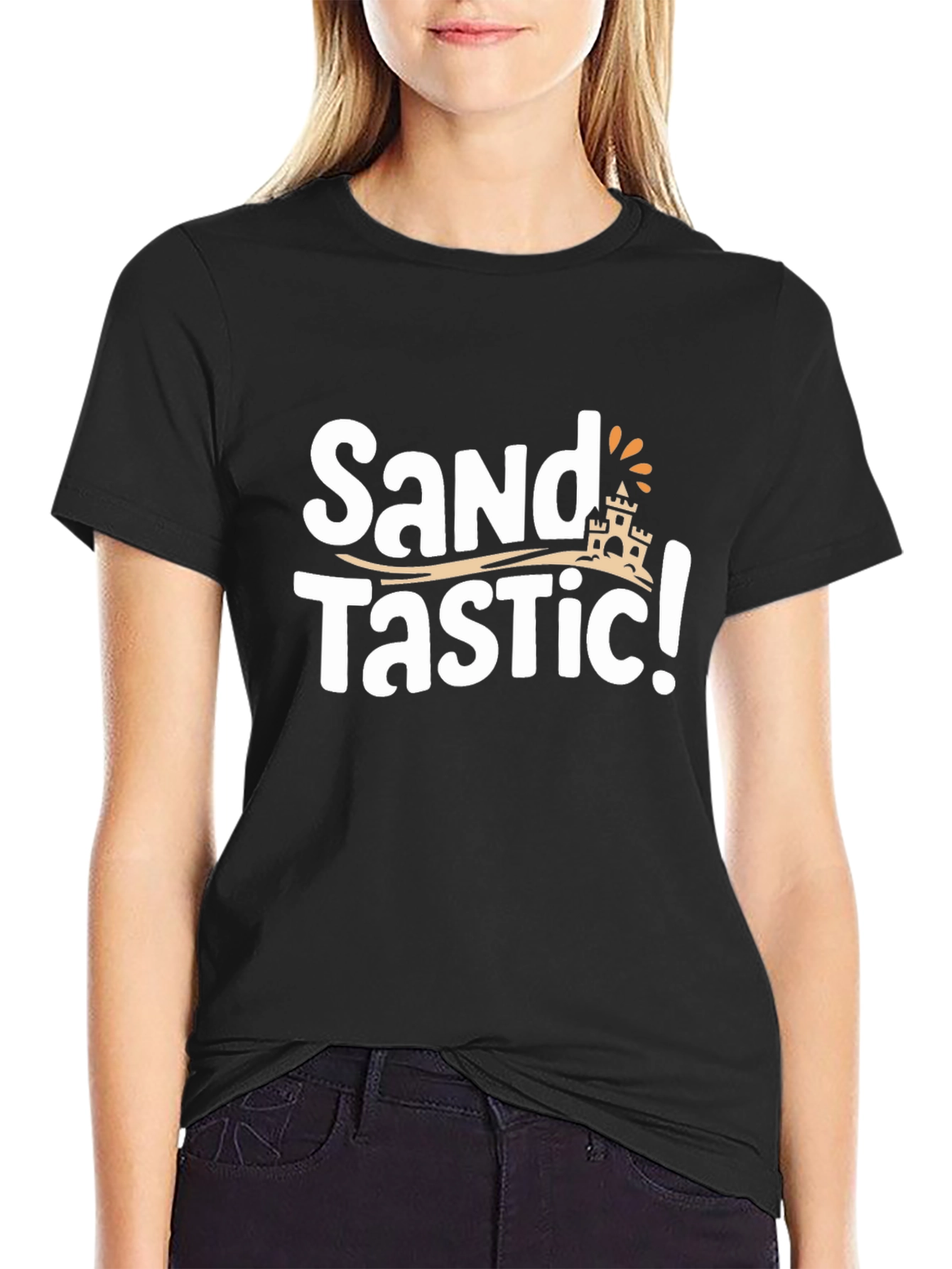 Sand-Tastic Black T-Shirt