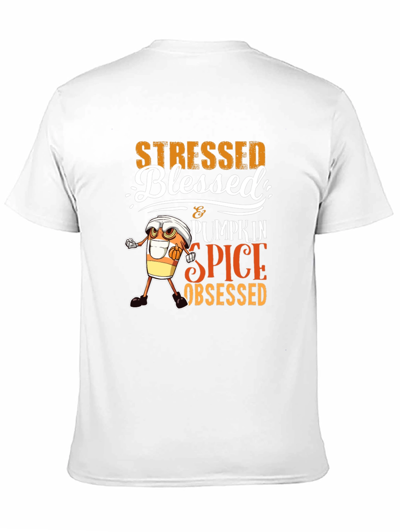 Stressed Blessed Pumpkin Spice Obsessed T-Shirt