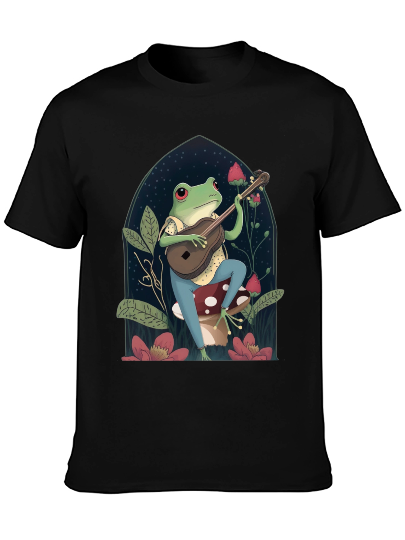 Frog Playing Guitar T-Shirt