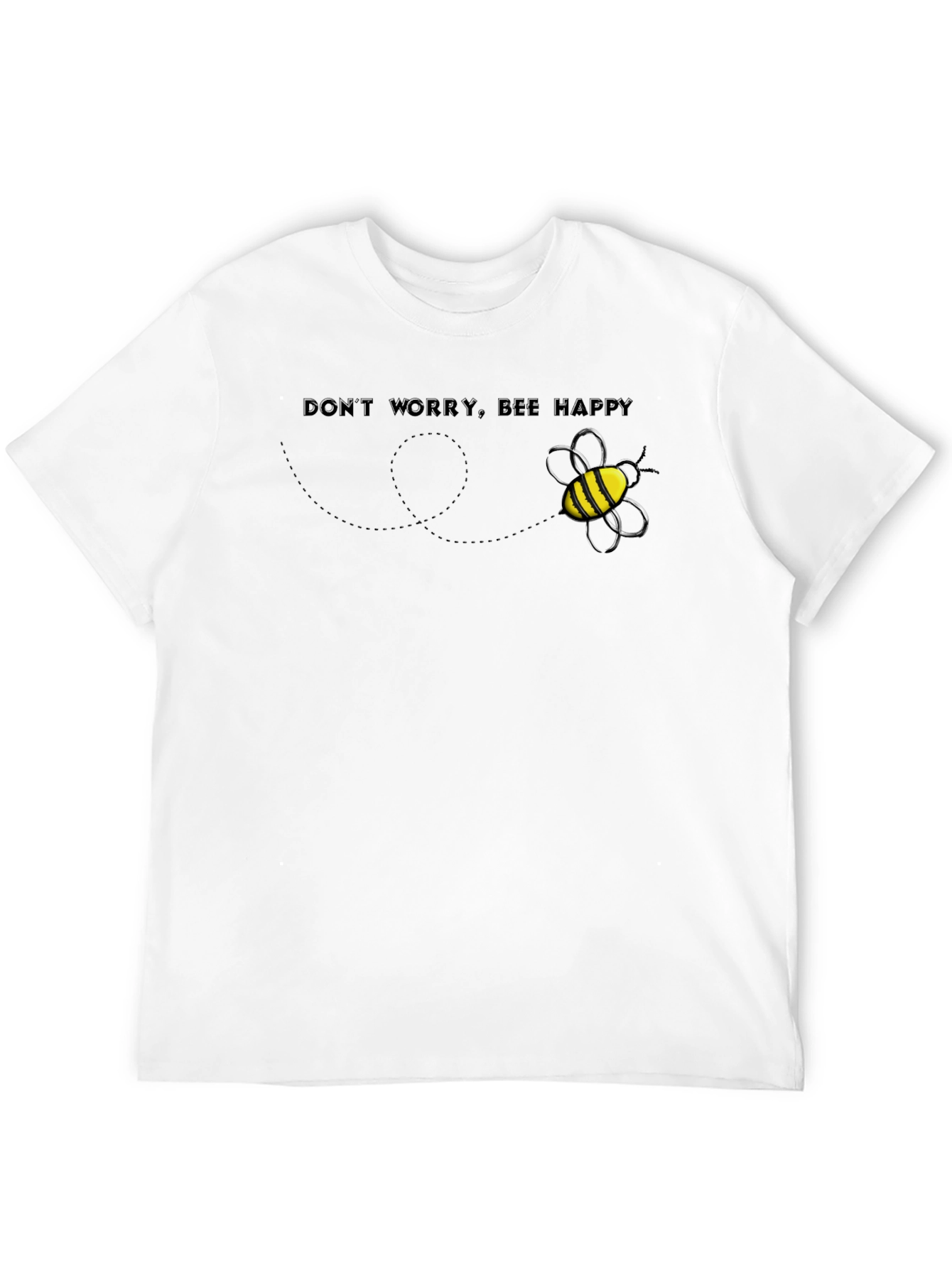 Bee Happy Graphic Tee