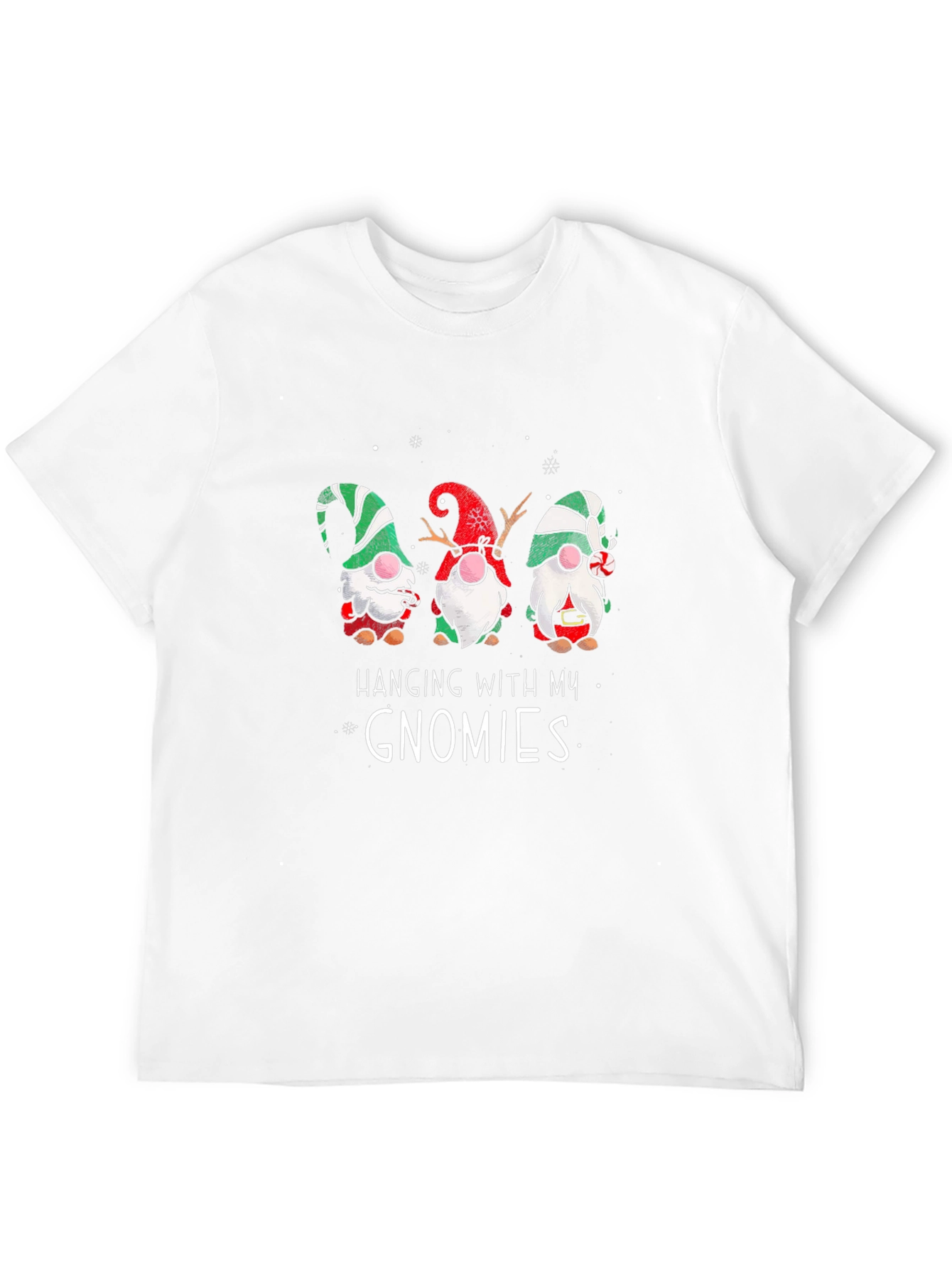 Hanging With My Gnomies Holiday T-Shirt