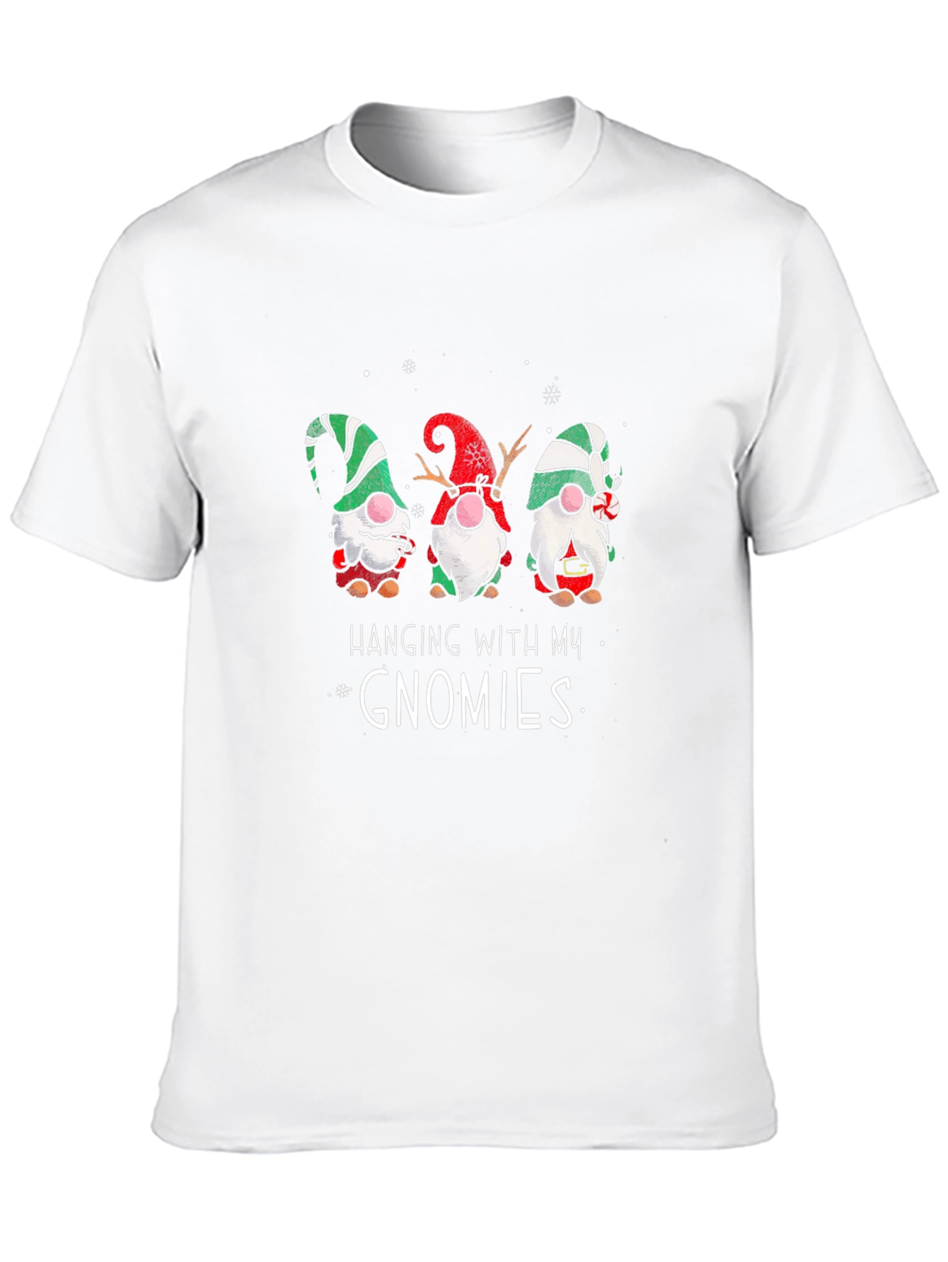 Hanging With My Gnomies Holiday T-Shirt