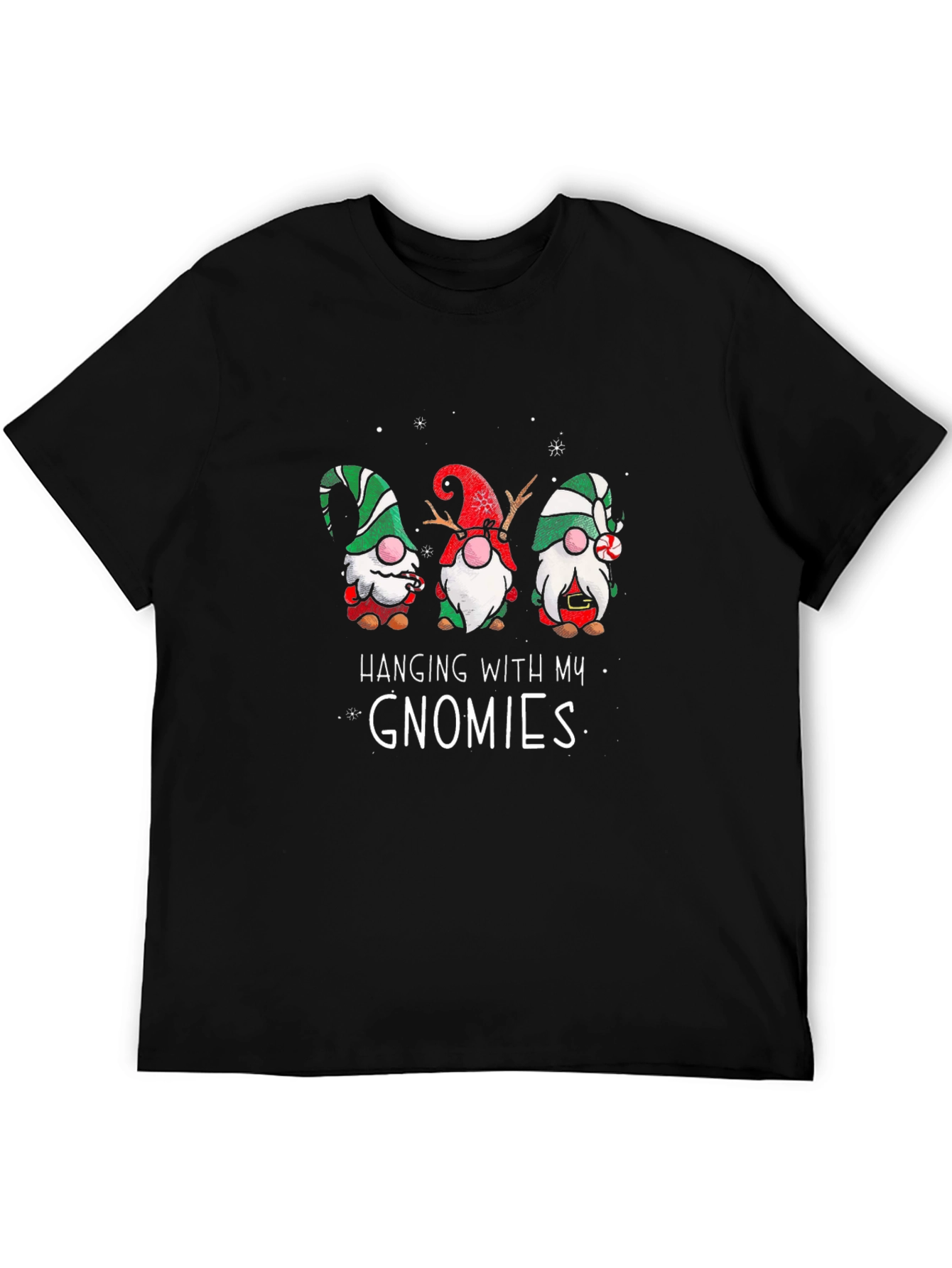 Hanging With My Gnomies Holiday T-Shirt