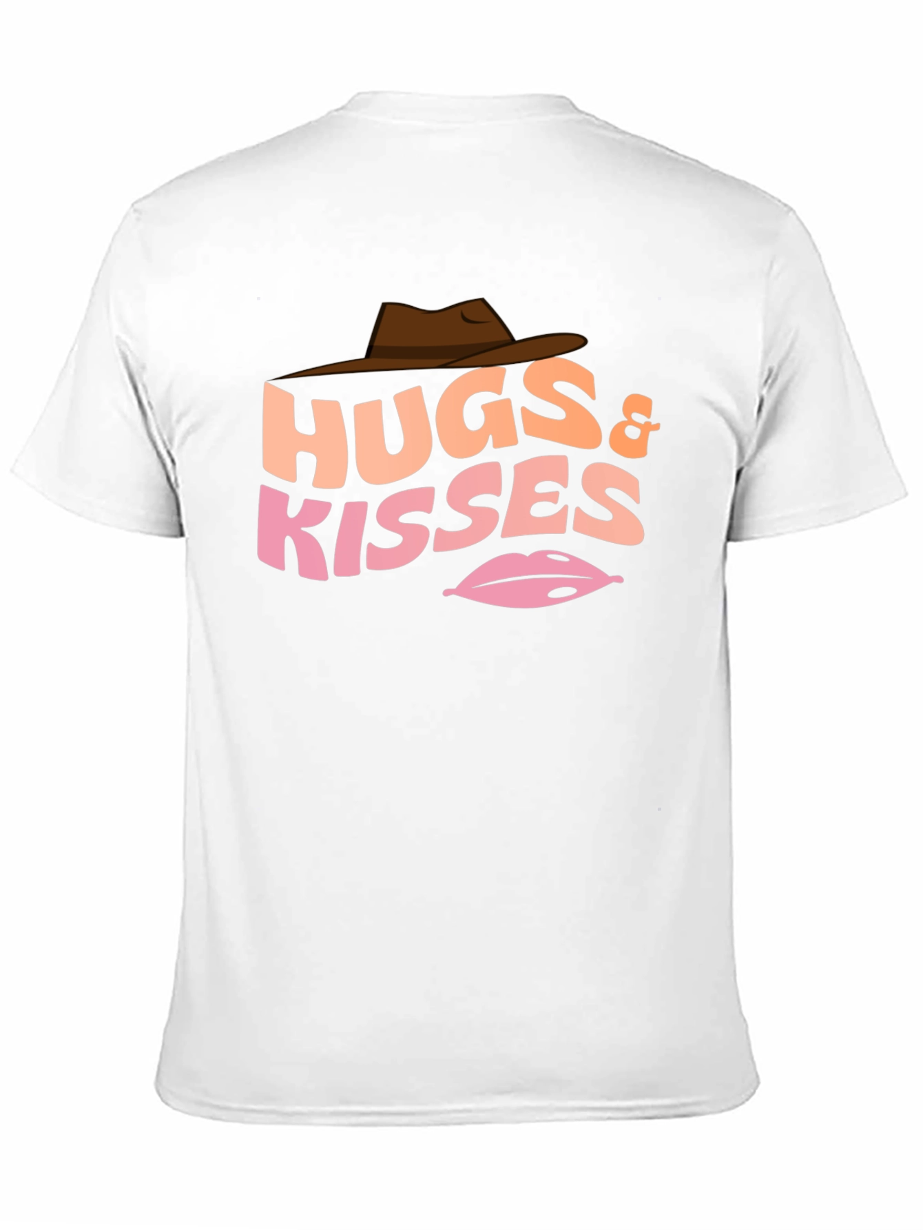 Hugs & Kisses Graphic T-Shirt - Western Style
