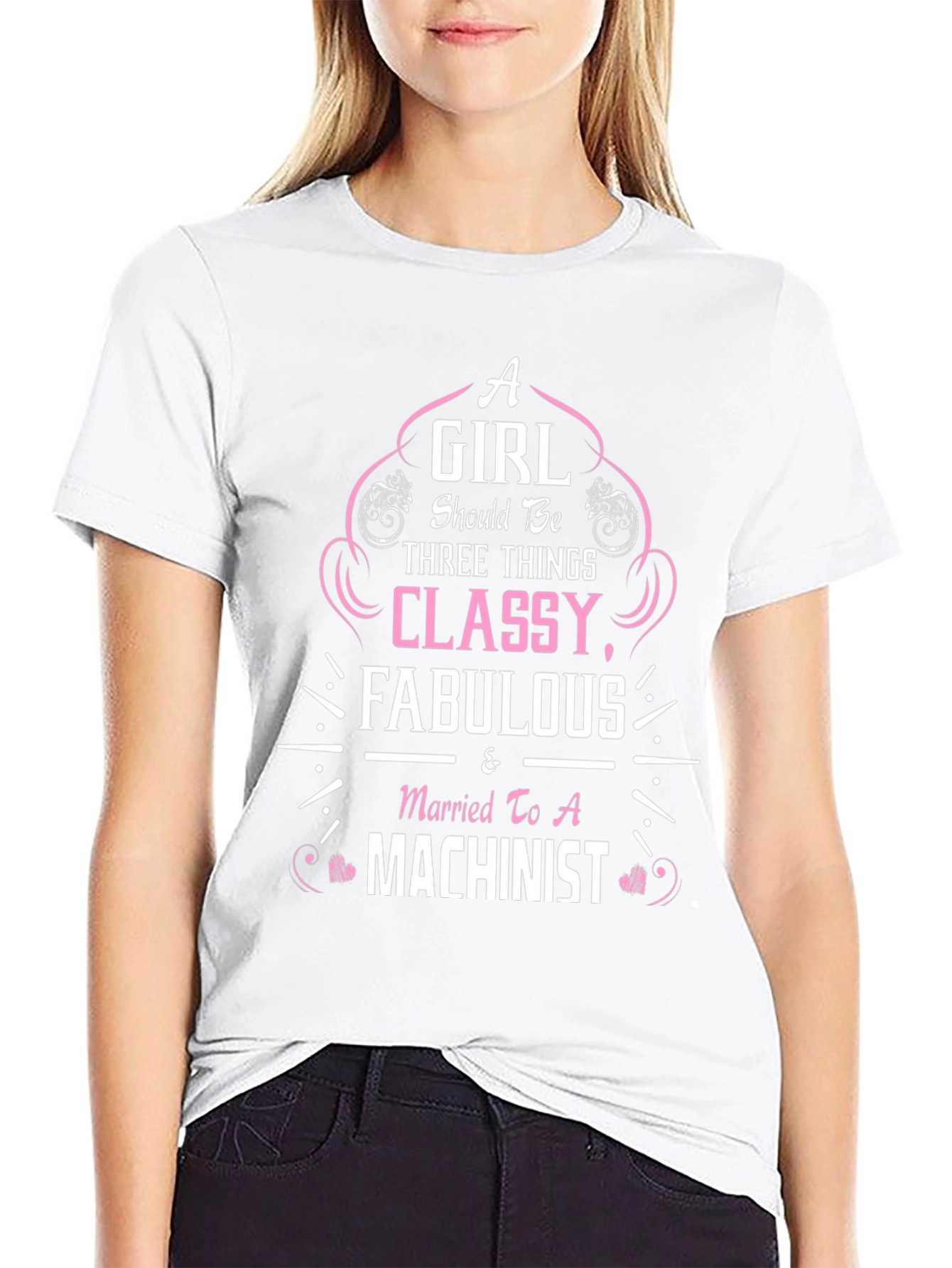 Classy Machinist Wife Tee