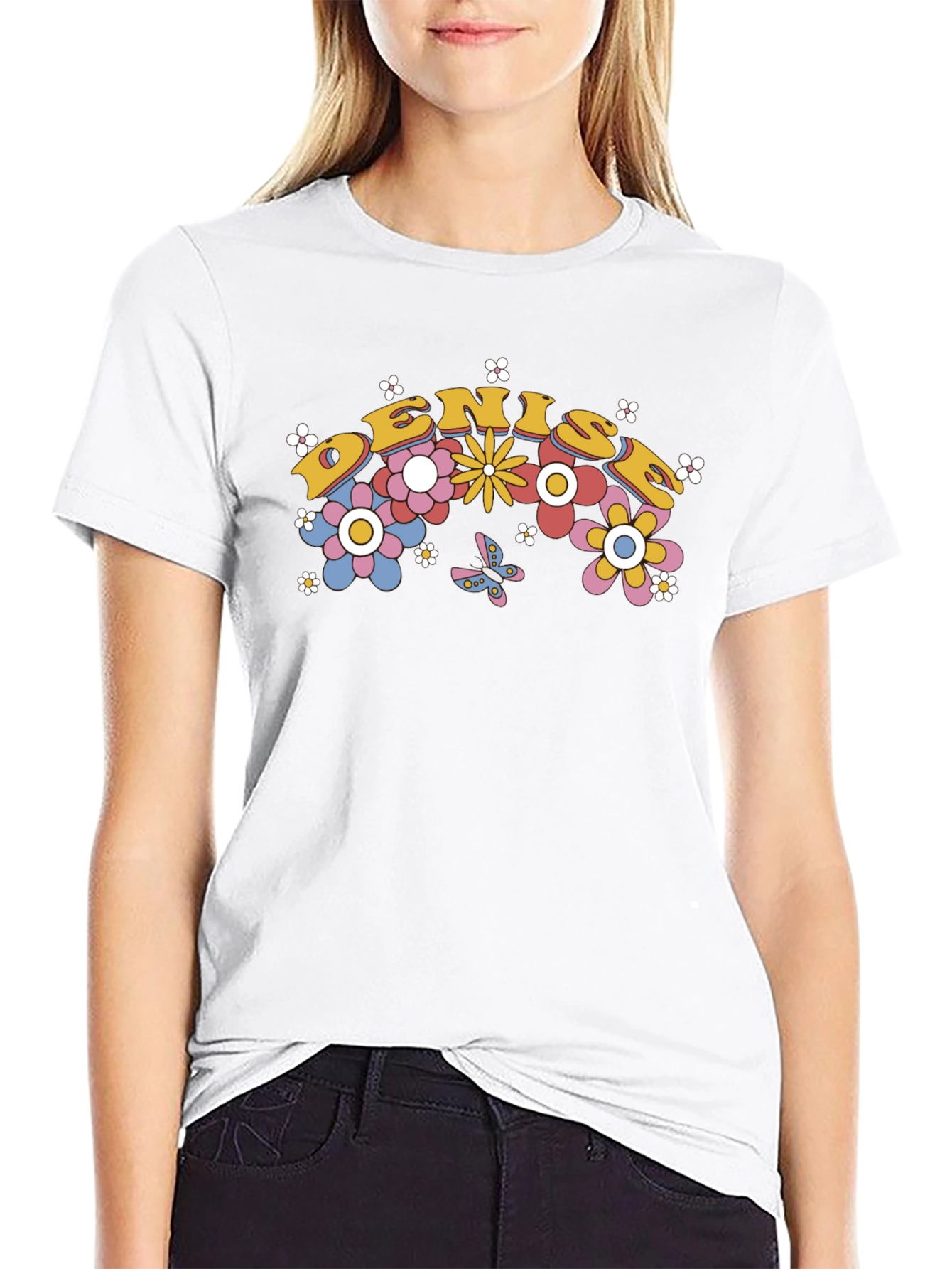 Denise Floral Graphic T-Shirt