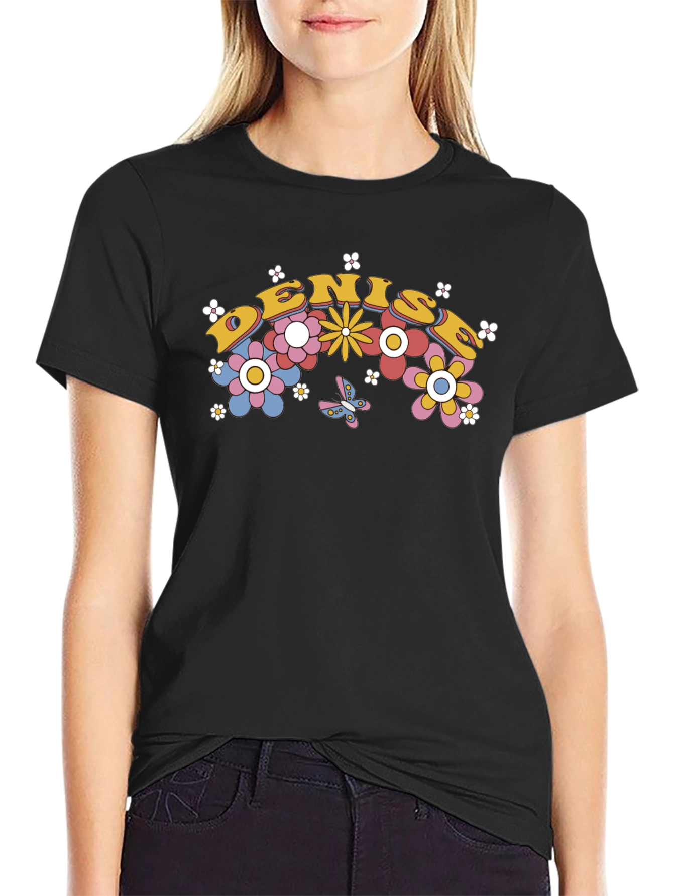Denise Floral Graphic T-Shirt