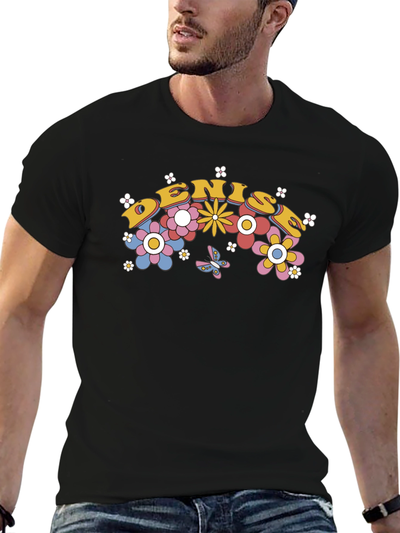 Denise Floral Graphic T-Shirt