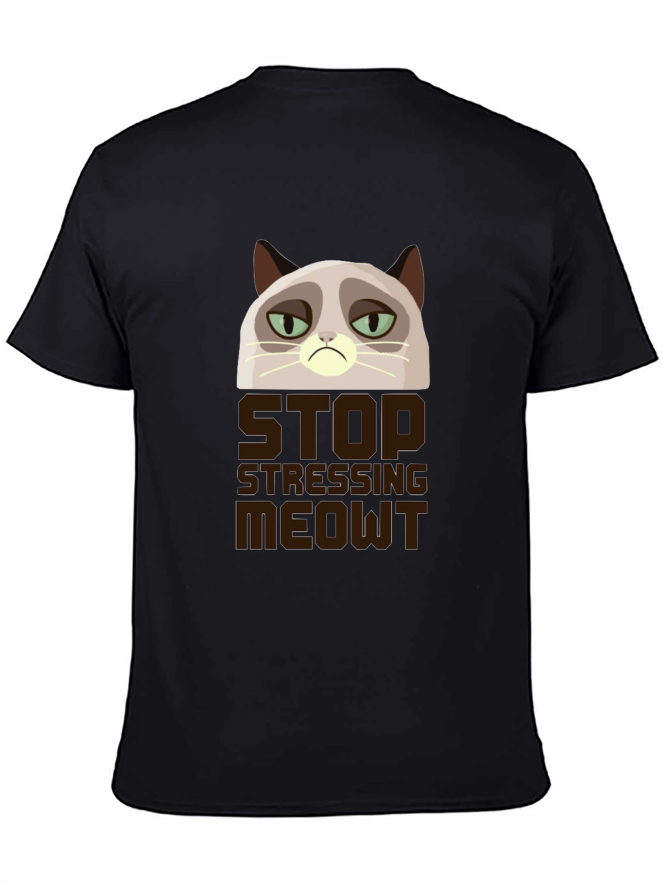 Grumpy Cat Stop Stressing Meowt T-Shirt